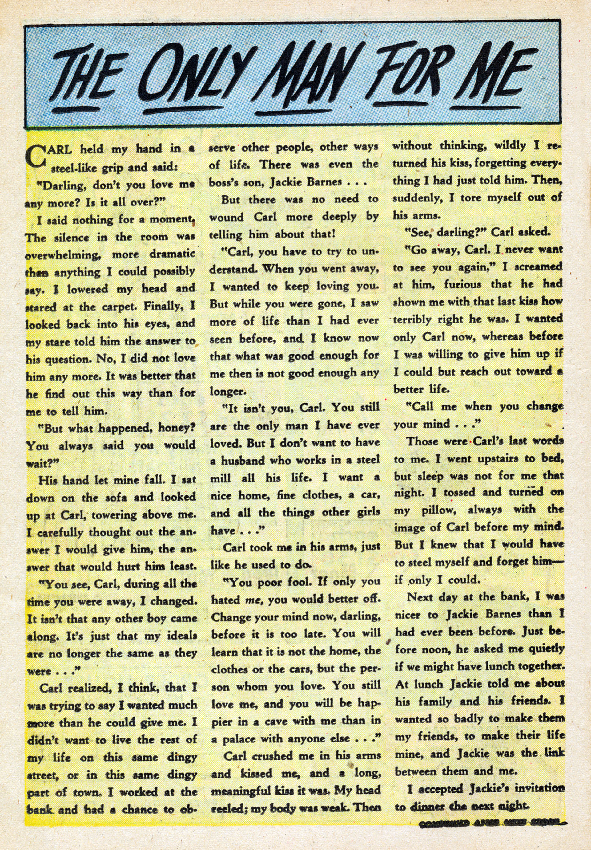 Read online Secret Story Romances comic -  Issue #3 - 16