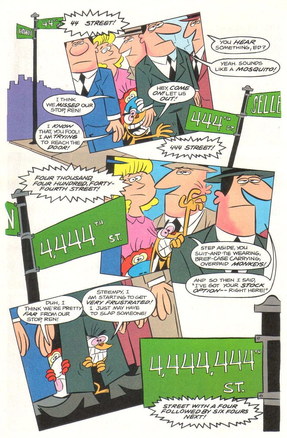 Read online The Ren and Stimpy Show Special: Four Swerks comic -  Issue # Full - 27