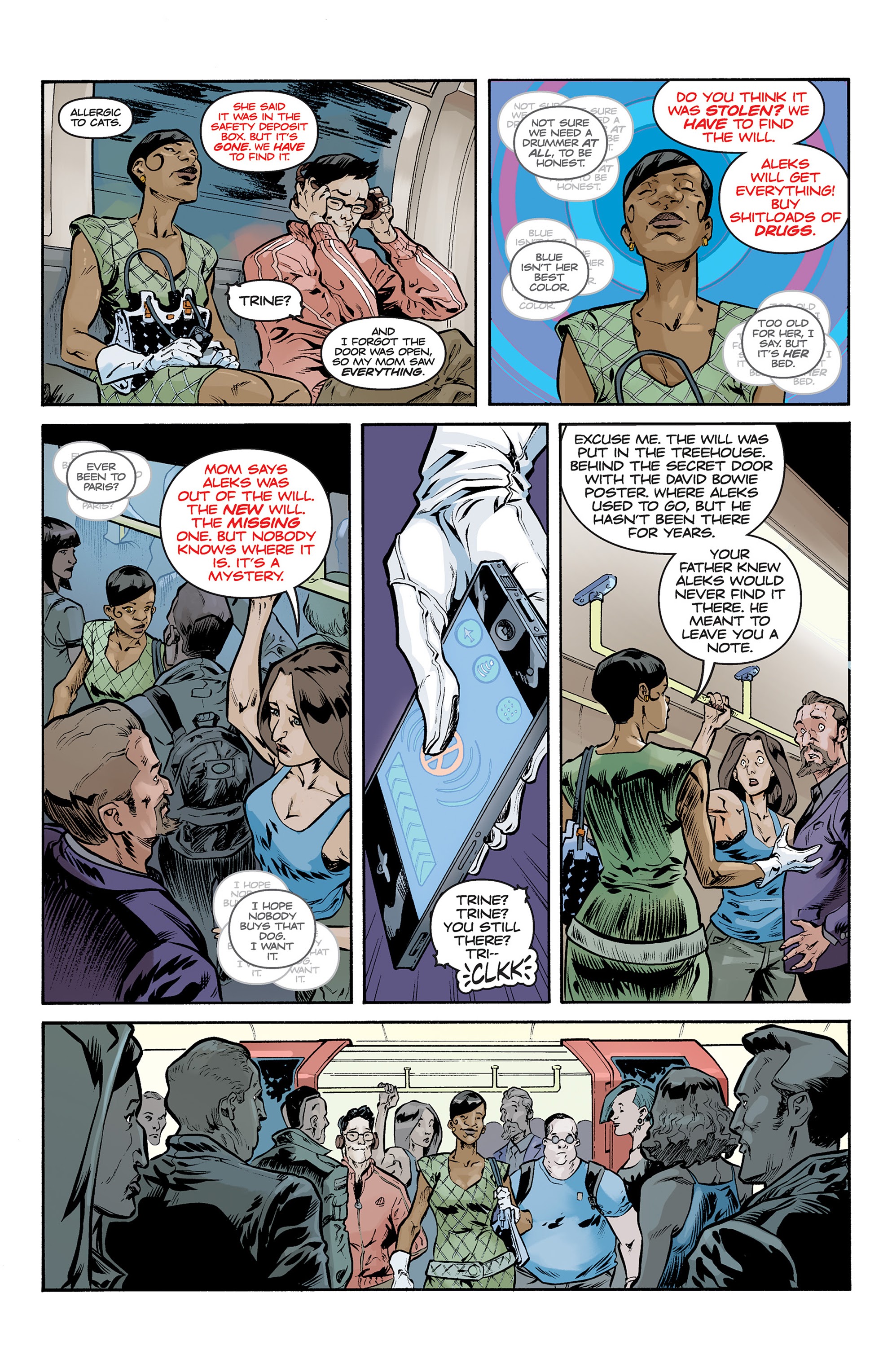 Read online Mystery Girl comic -  Issue #2 - 4