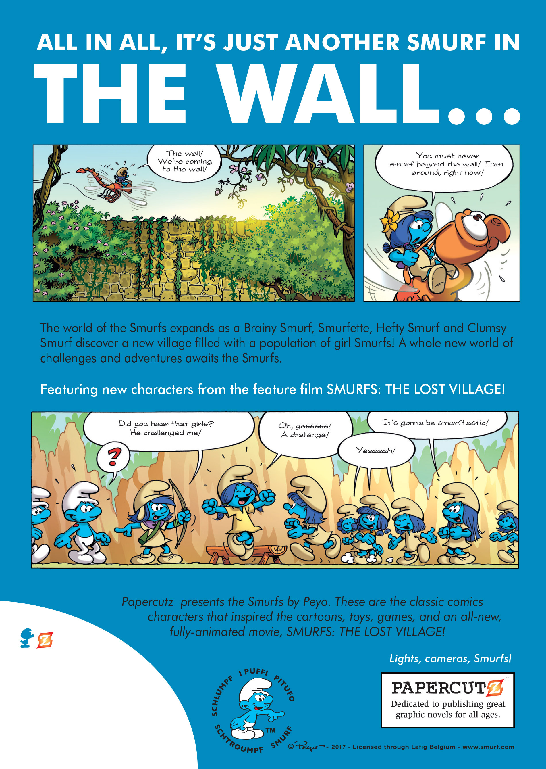 Read online Smurfs: The Village Behind The Wall comic -  Issue #1 - 57