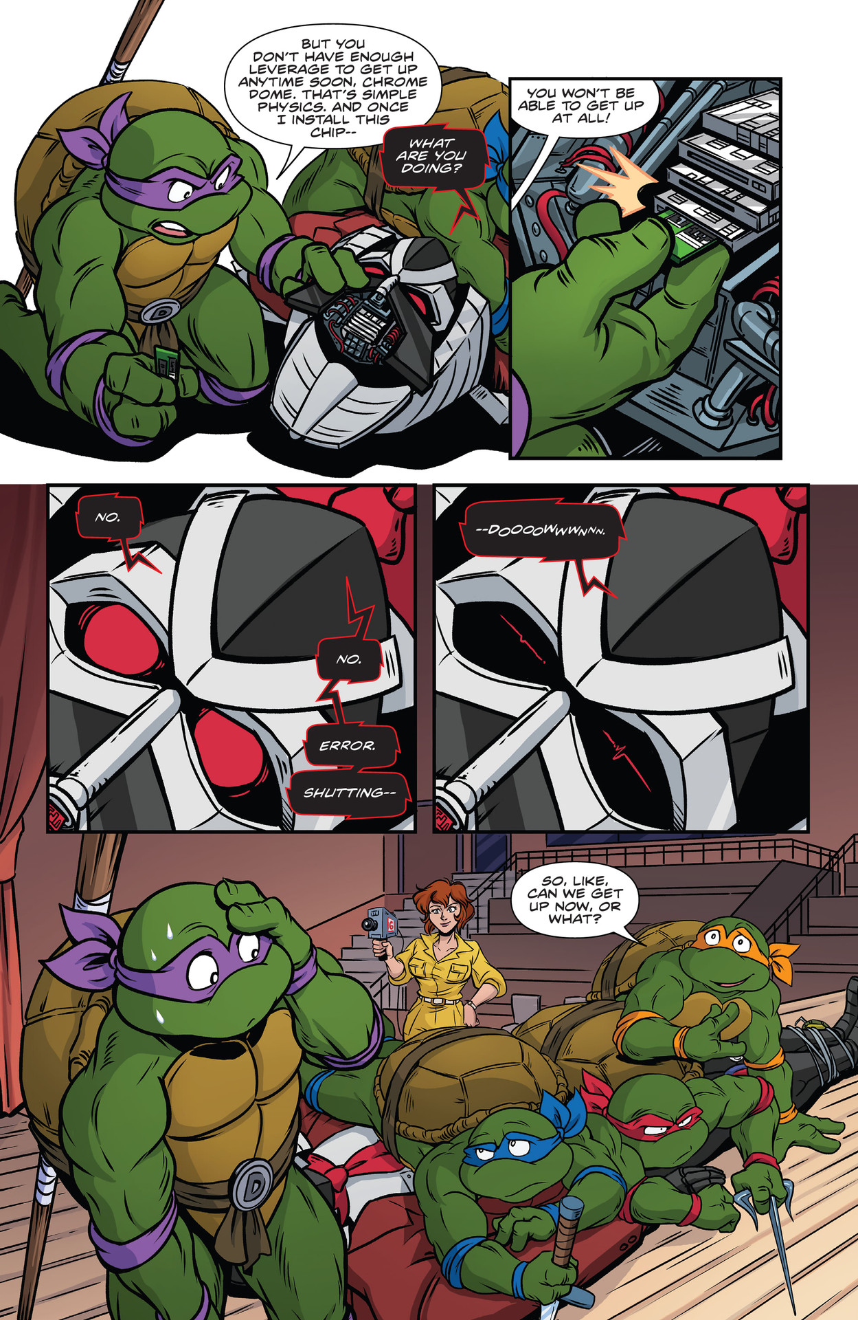 Read online Teenage Mutant Ninja Turtles: Saturday Morning Adventures Continued comic -  Issue #6 - 21