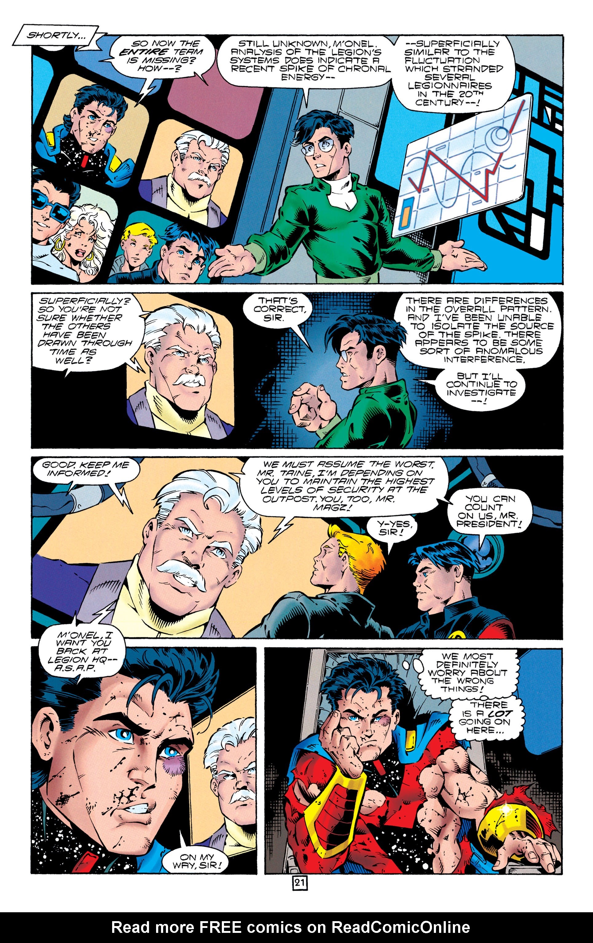 Read online Legionnaires comic -  Issue #56 - 22