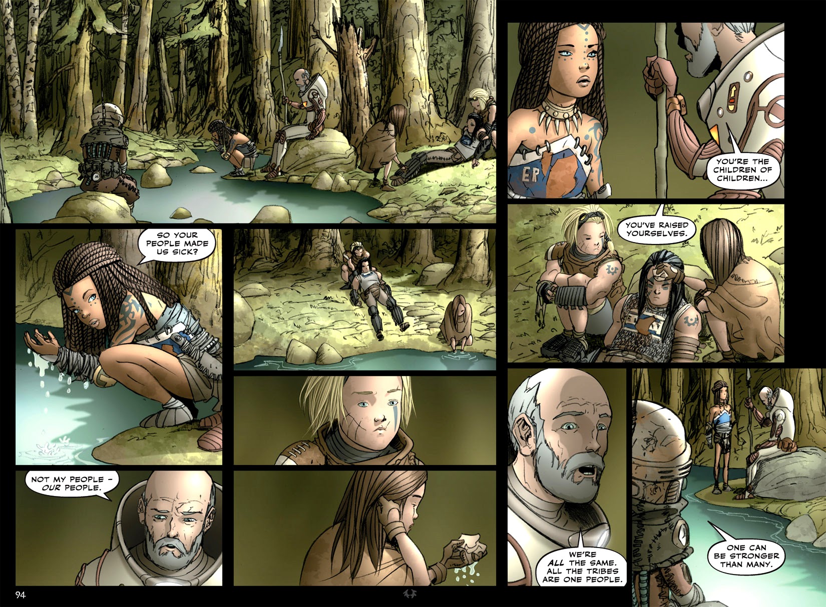 Read online Tribes: The Dog Years comic -  Issue #4 - 5