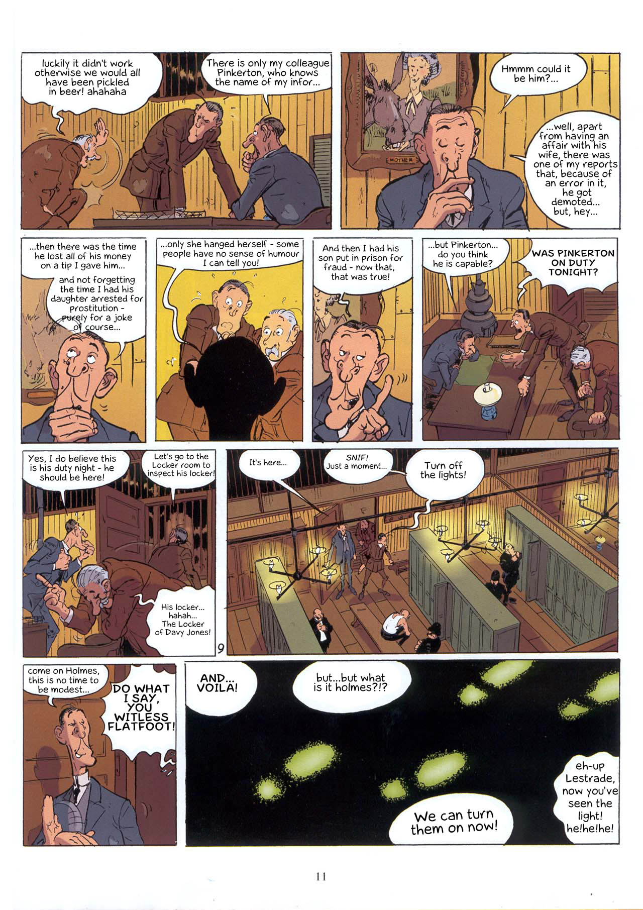 Read online Baker Street (2000) comic -  Issue #2 - 12