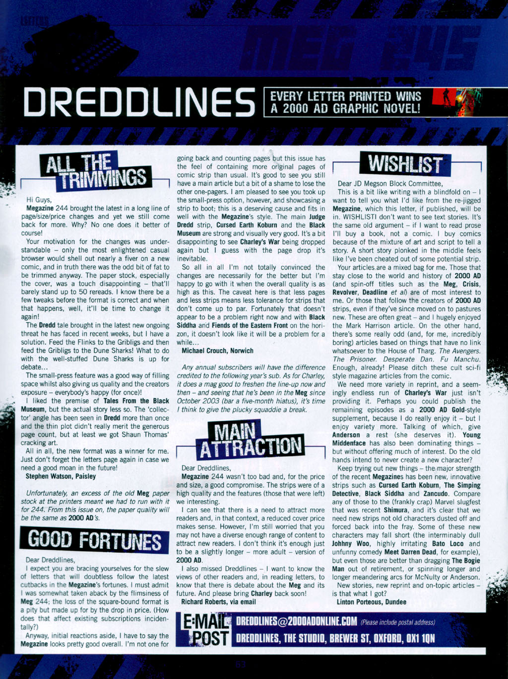 Read online Judge Dredd Megazine (Vol. 5) comic -  Issue #245 - 62