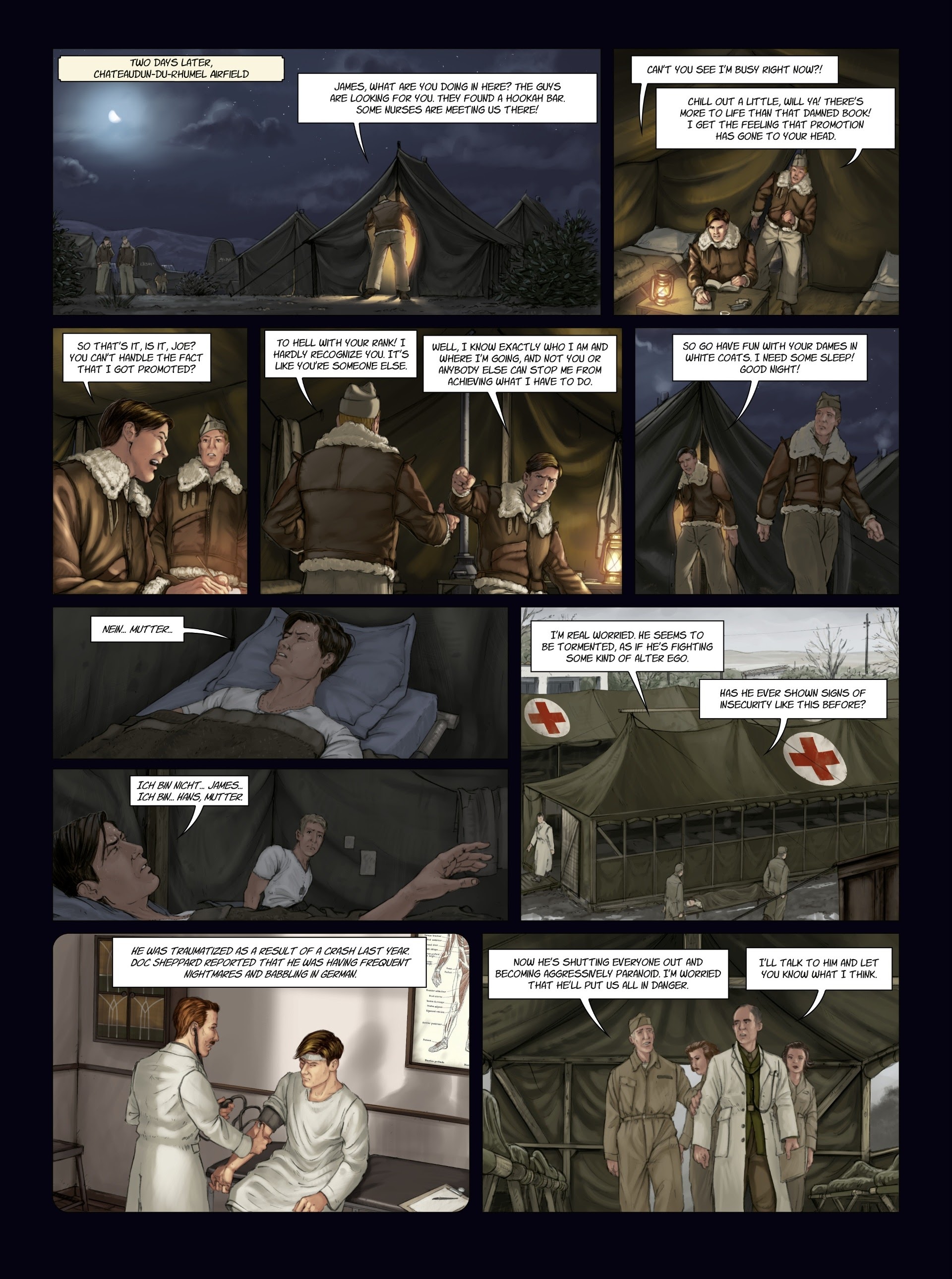 Read online Wings of War Eagle comic -  Issue #3 - 12