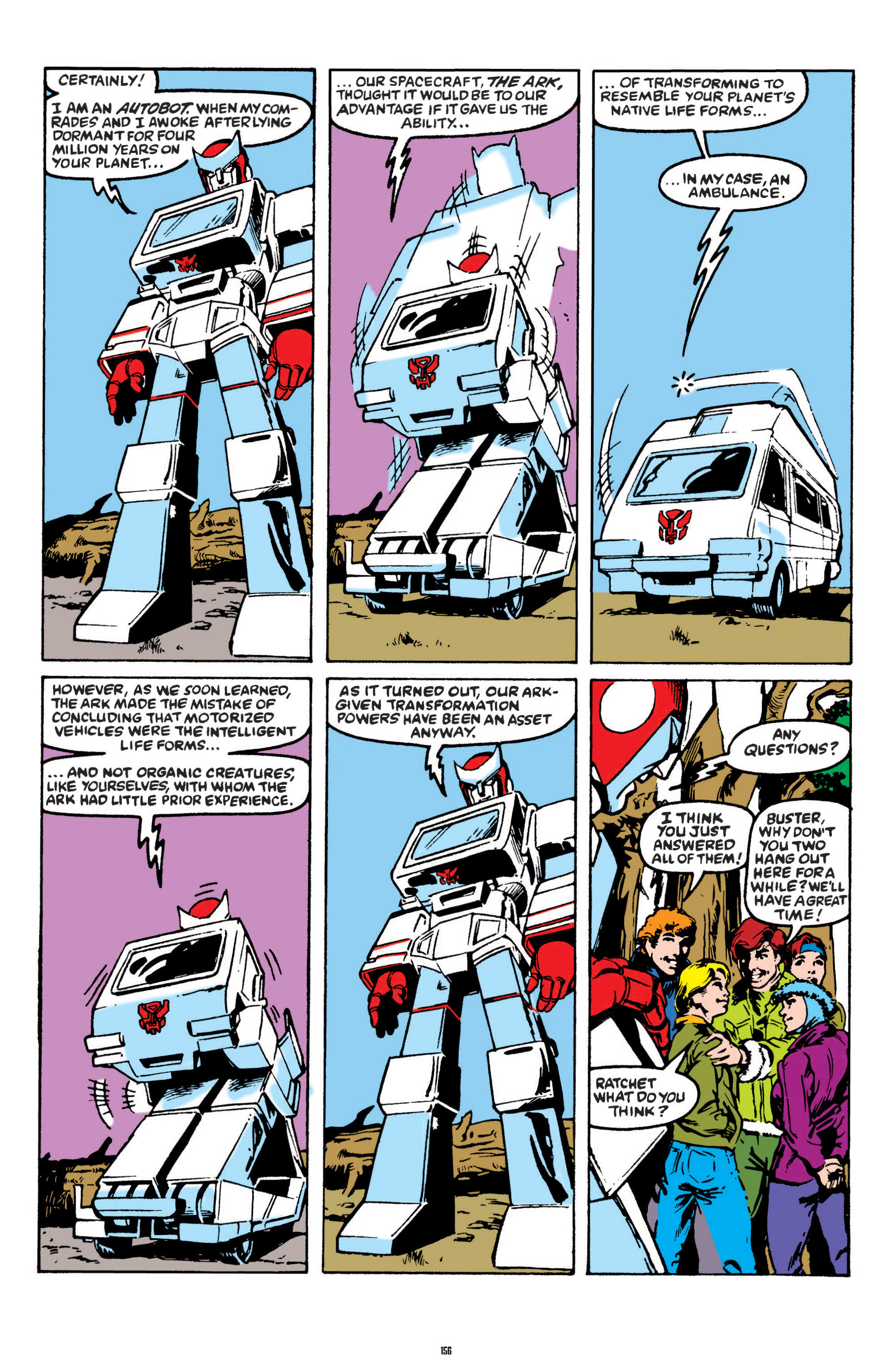 Read online The Transformers Classics comic -  Issue # TPB 1 - 157