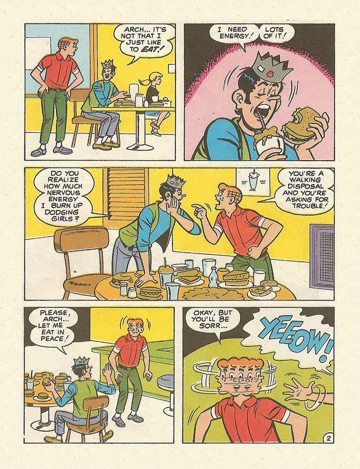 Read online Archie's Double Digest Magazine comic -  Issue #72 - 62
