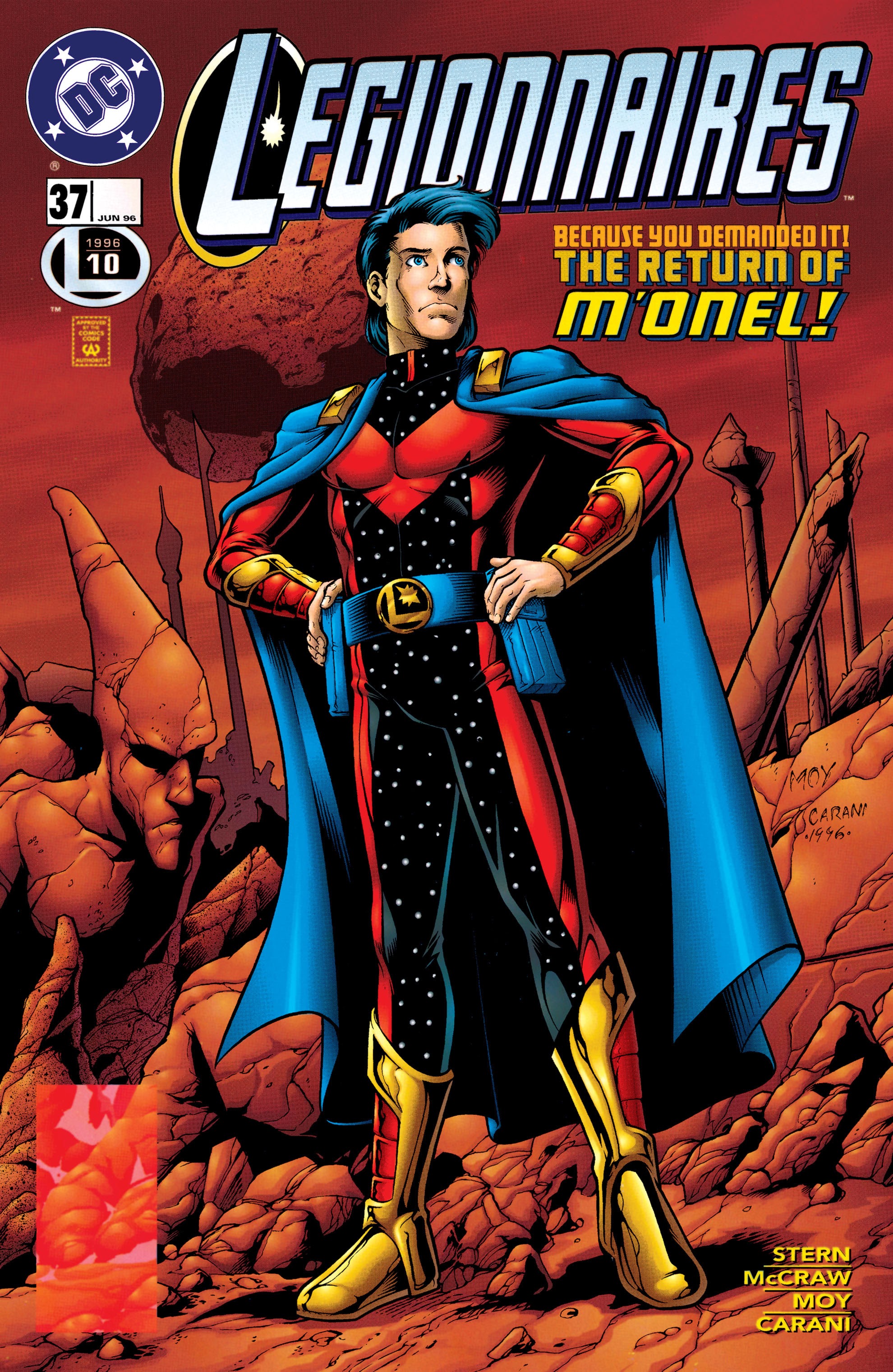 Read online Legionnaires comic -  Issue #37 - 1