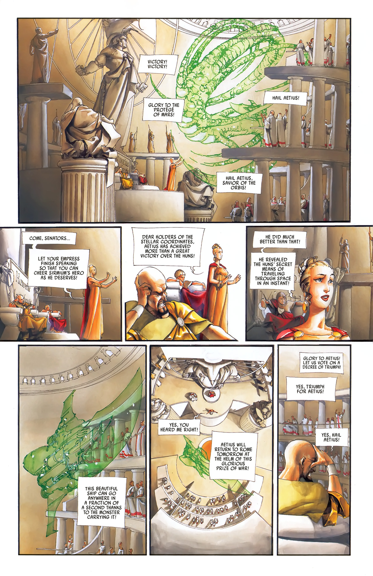 Read online Scourge of the Gods comic -  Issue #3 - 9
