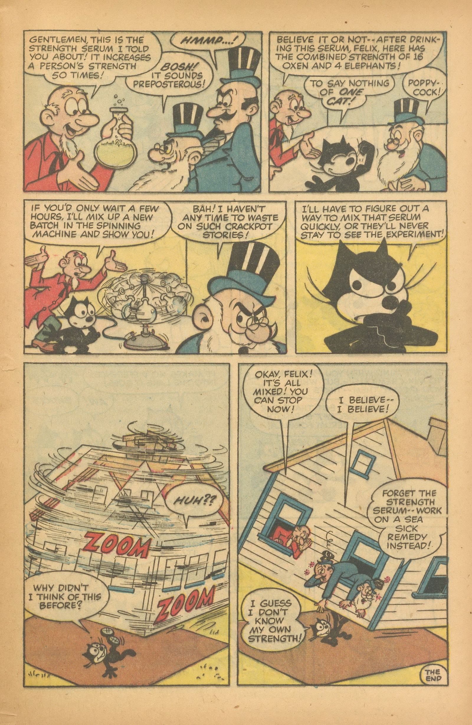 Read online Felix the Cat (1955) comic -  Issue #63 - 9