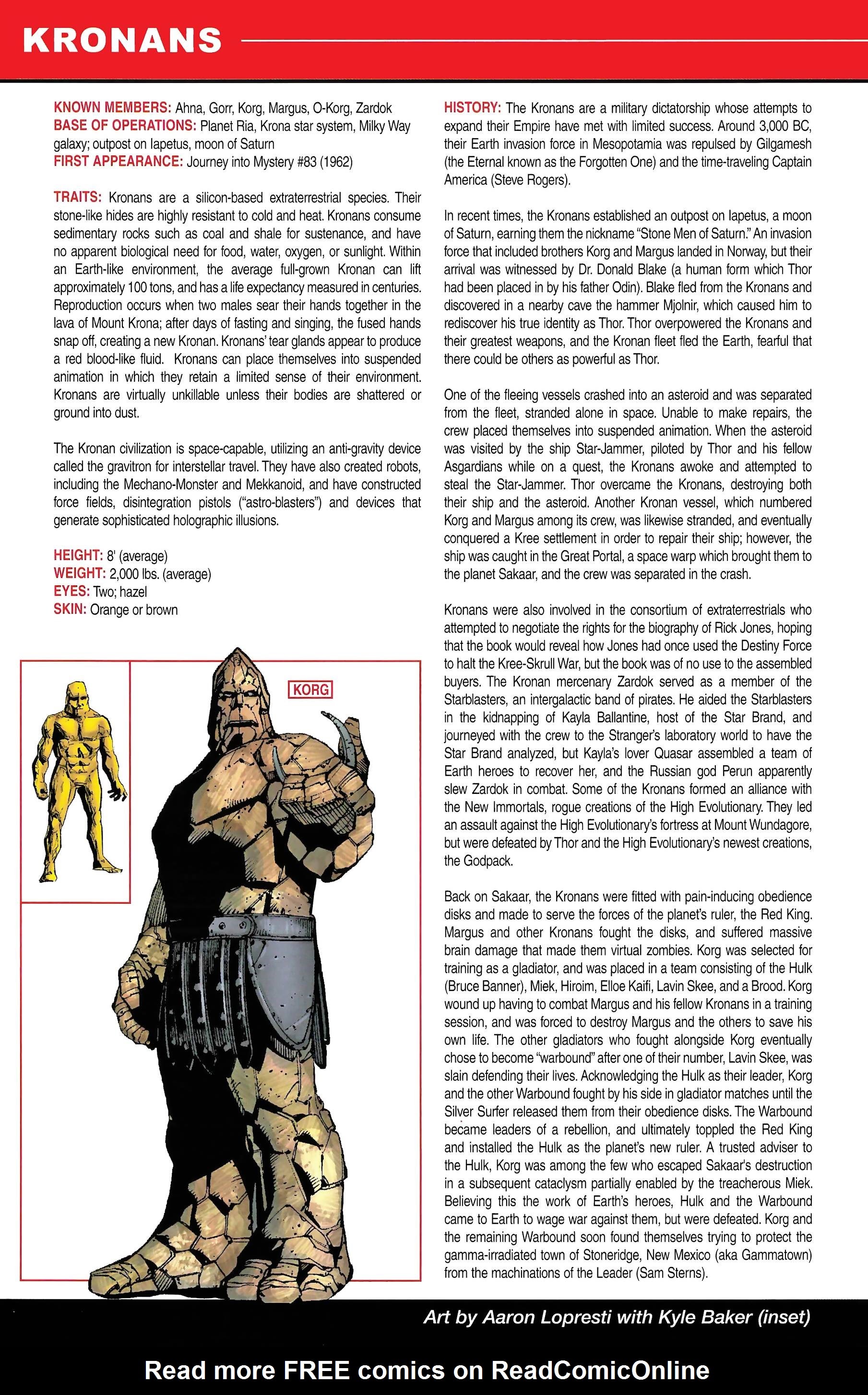 Read online Official Handbook of the Marvel Universe A to Z comic -  Issue # TPB 6 (Part 2) - 26