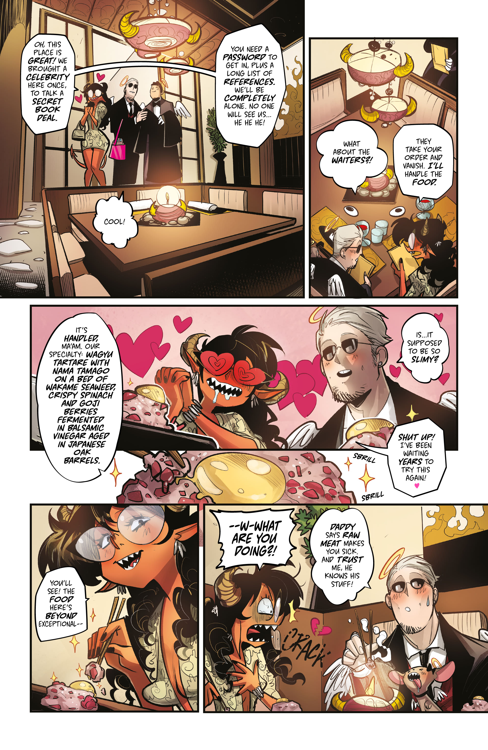 Read online Mirka Andolfo's Sweet Paprika comic -  Issue #7 - 9