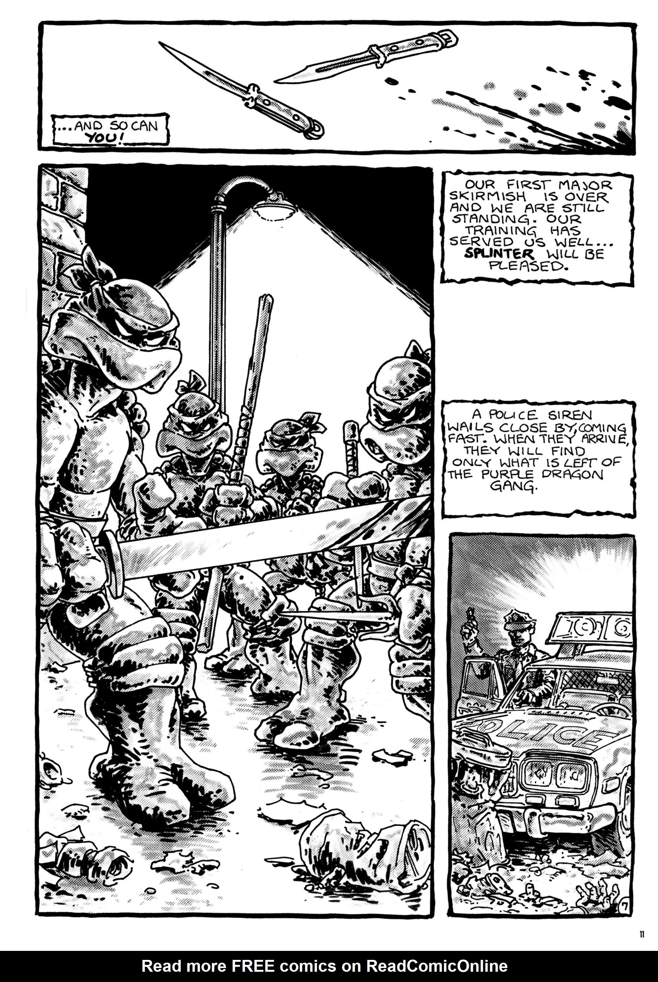 Read online Teenage Mutant Ninja Turtles: The Ultimate Collection comic -  Issue # TPB 1 (Part 1) - 11