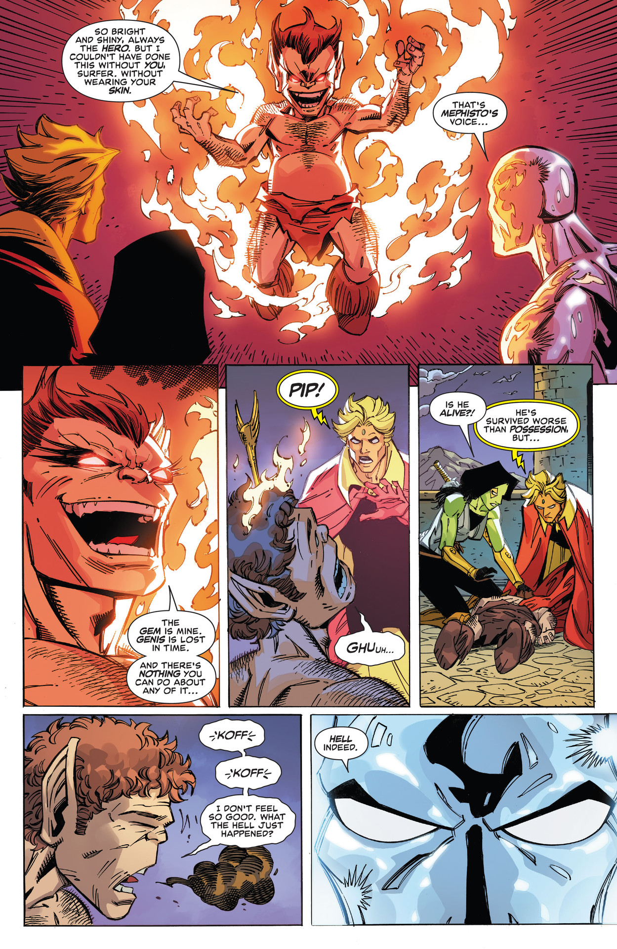 Read online Silver Surfer: Rebirth Legacy comic -  Issue #2 - 9