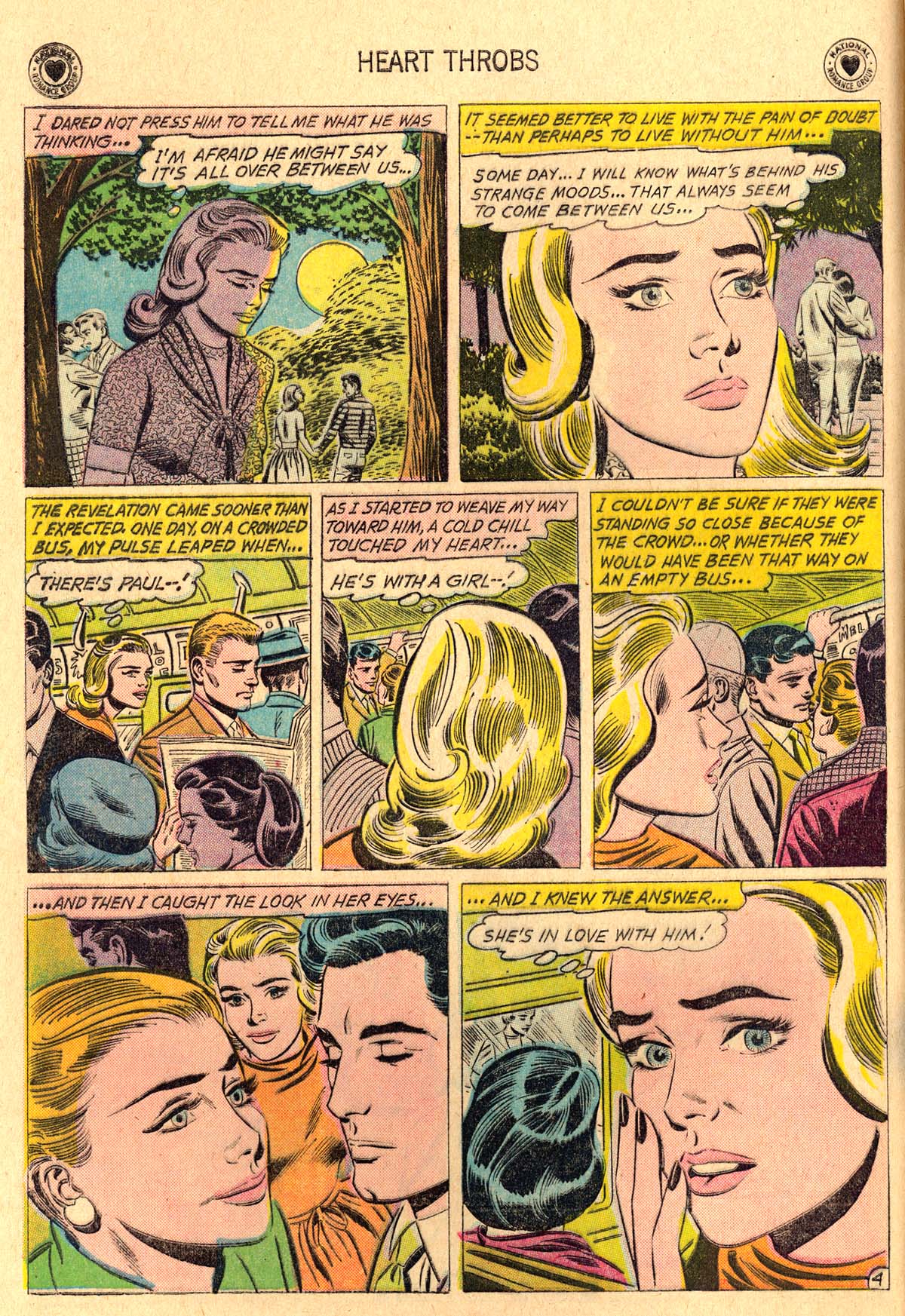 Read online Heart Throbs comic -  Issue #74 - 6