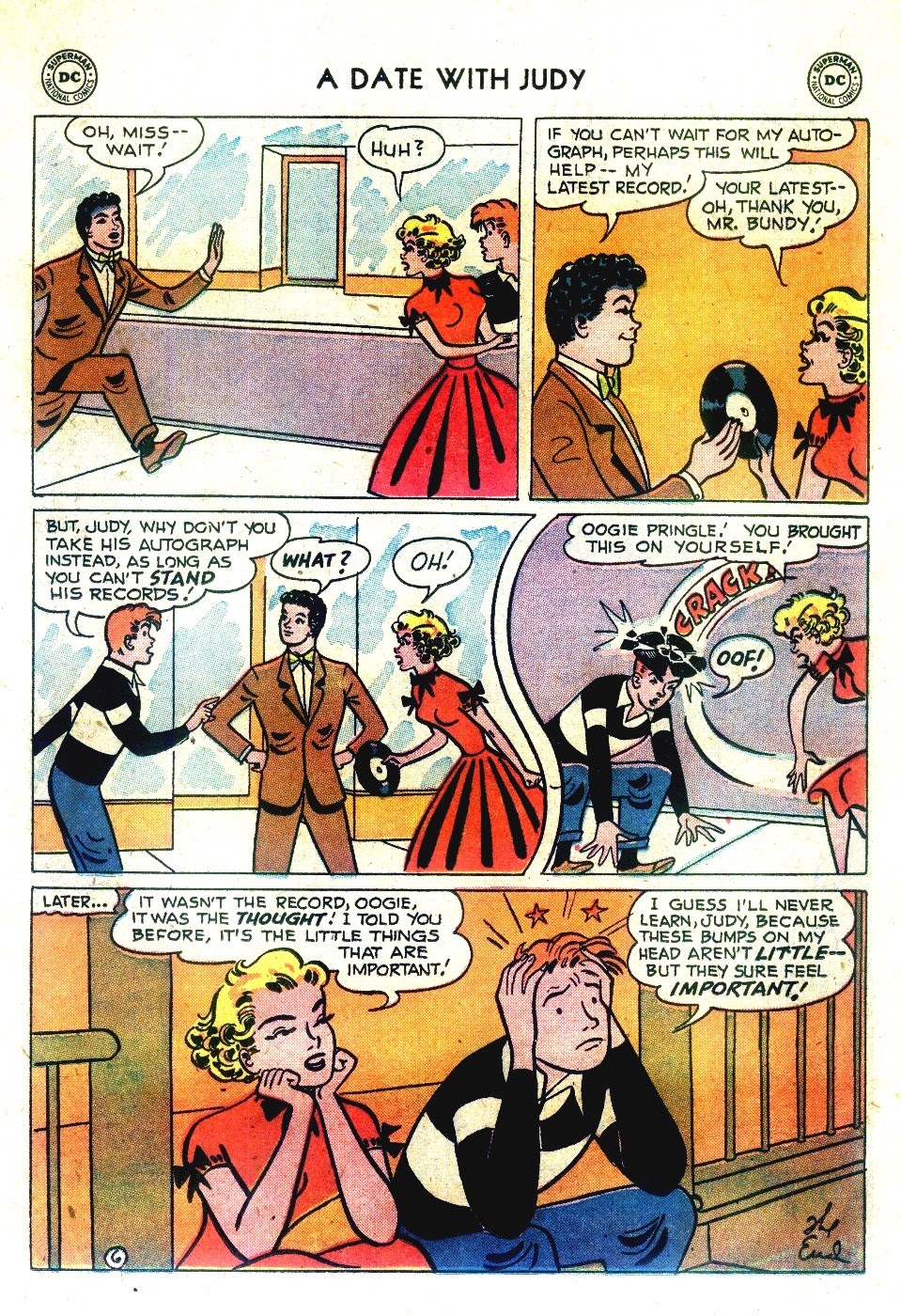 Read online A Date with Judy comic -  Issue #63 - 17