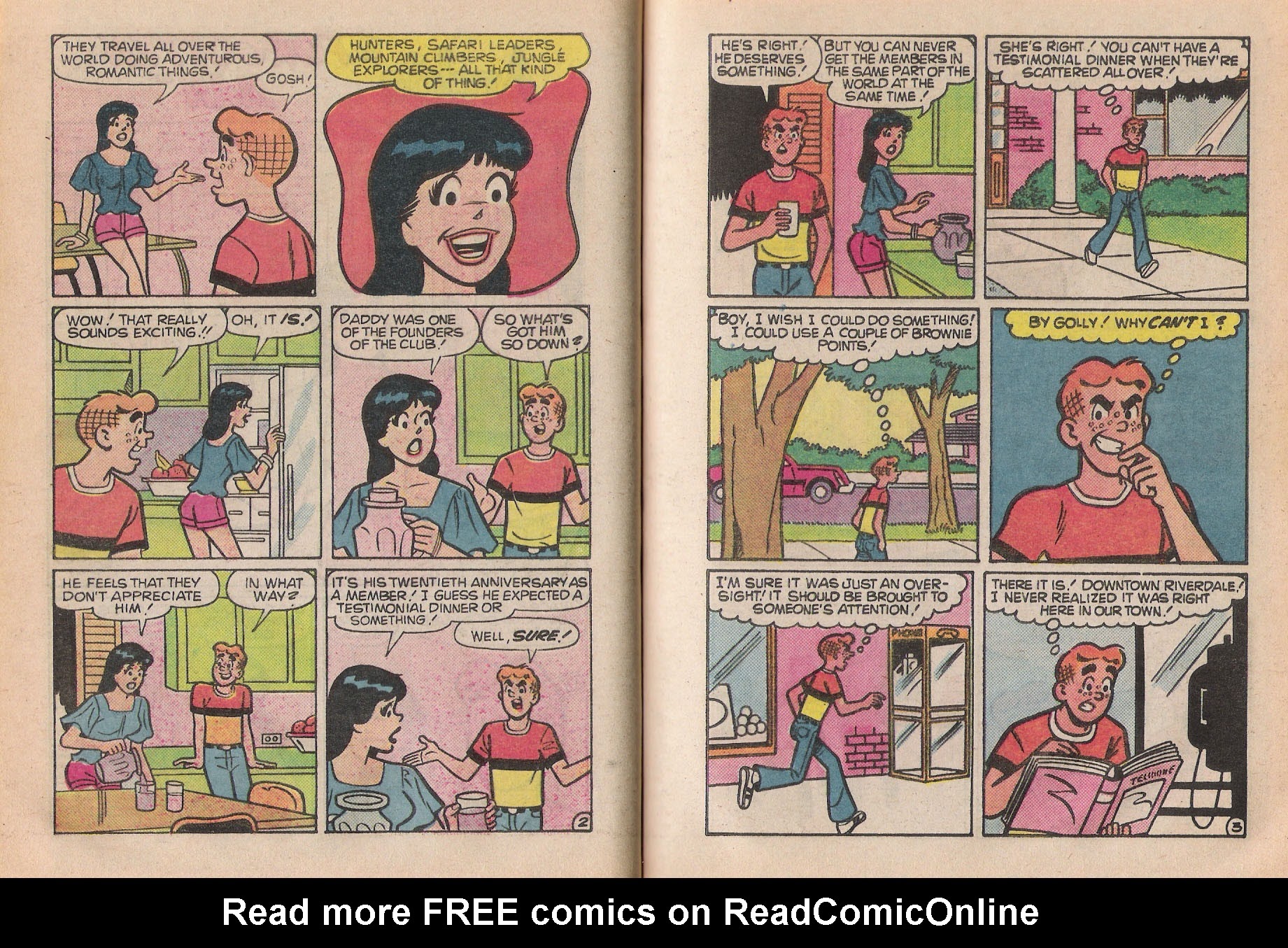 Read online Archie Digest Magazine comic -  Issue #73 - 55
