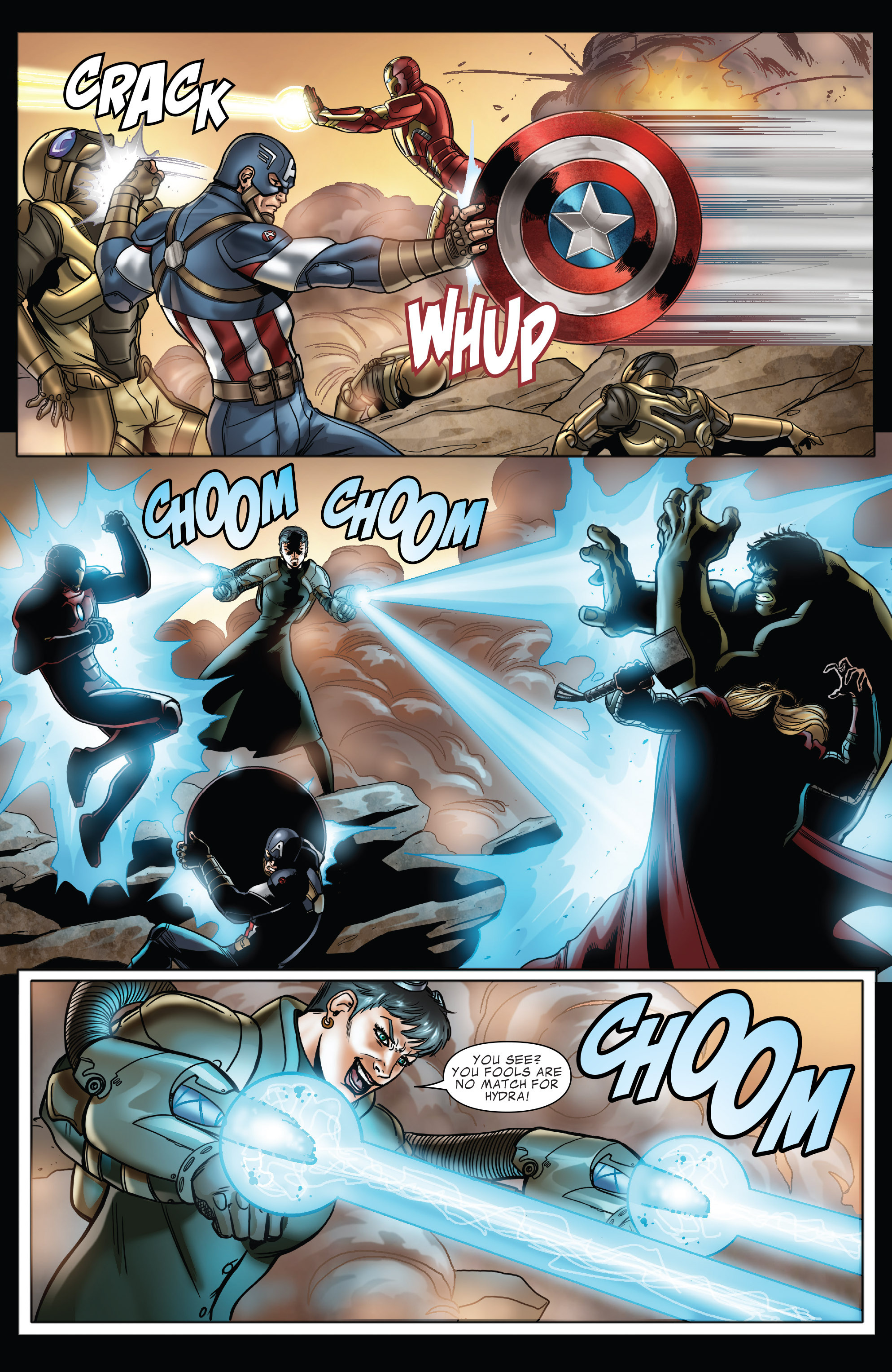 Read online Avengers: Operation Hydra comic -  Issue # Full - 19