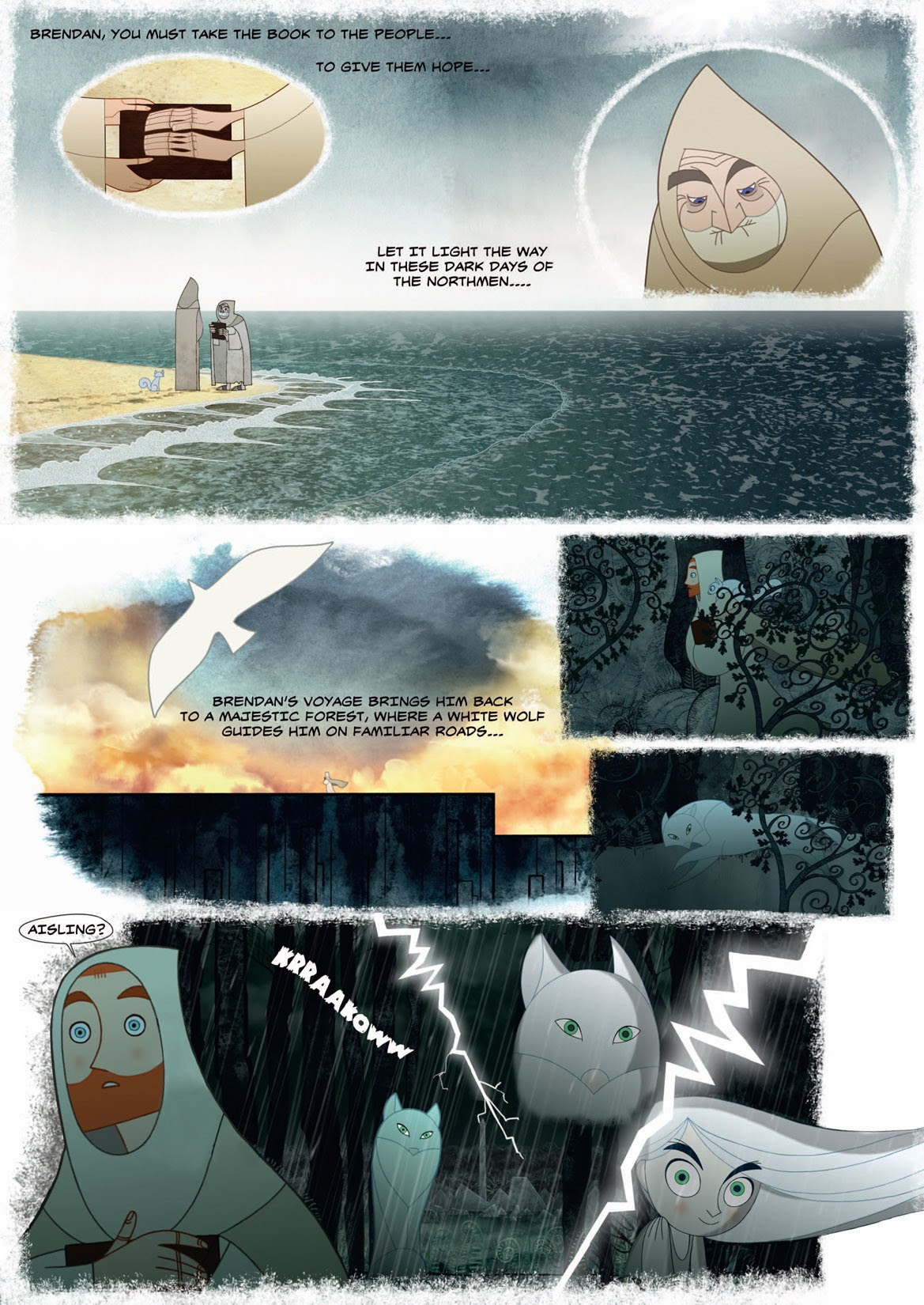 Read online The Secret Of Kells comic -  Issue # TPB - 108