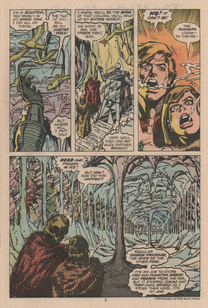 Read online Logan's Run comic -  Issue #4 - 4