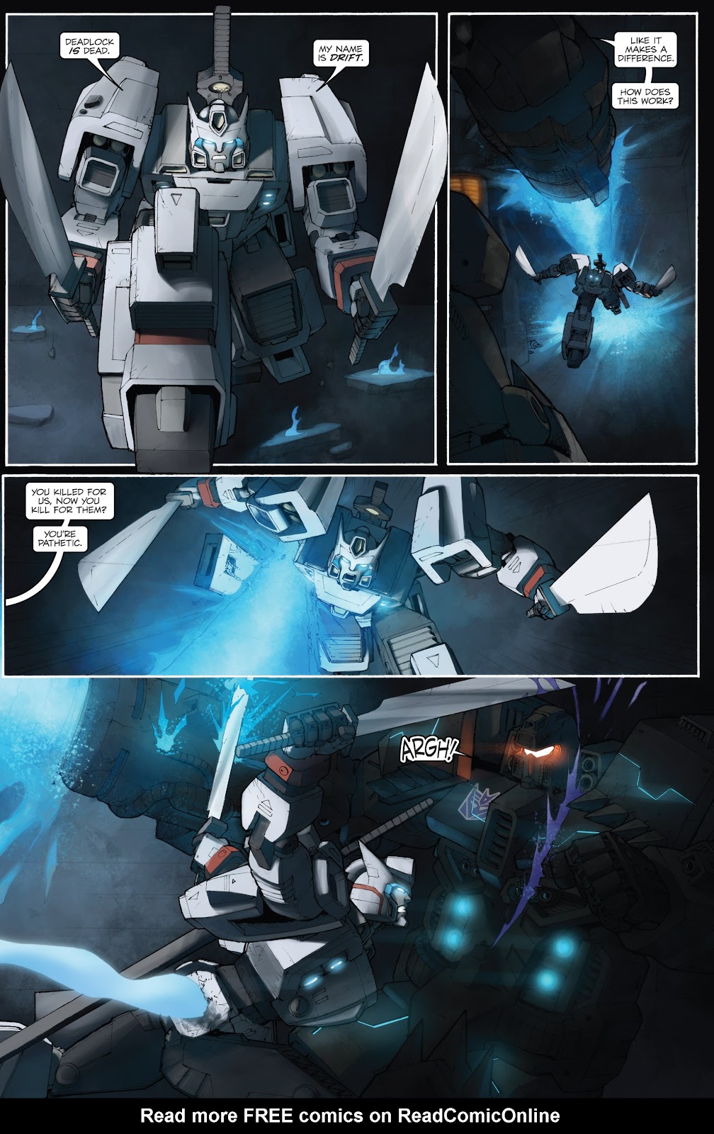The Transformers Spotlight: Drift Director's Cut issue Full - Page 20