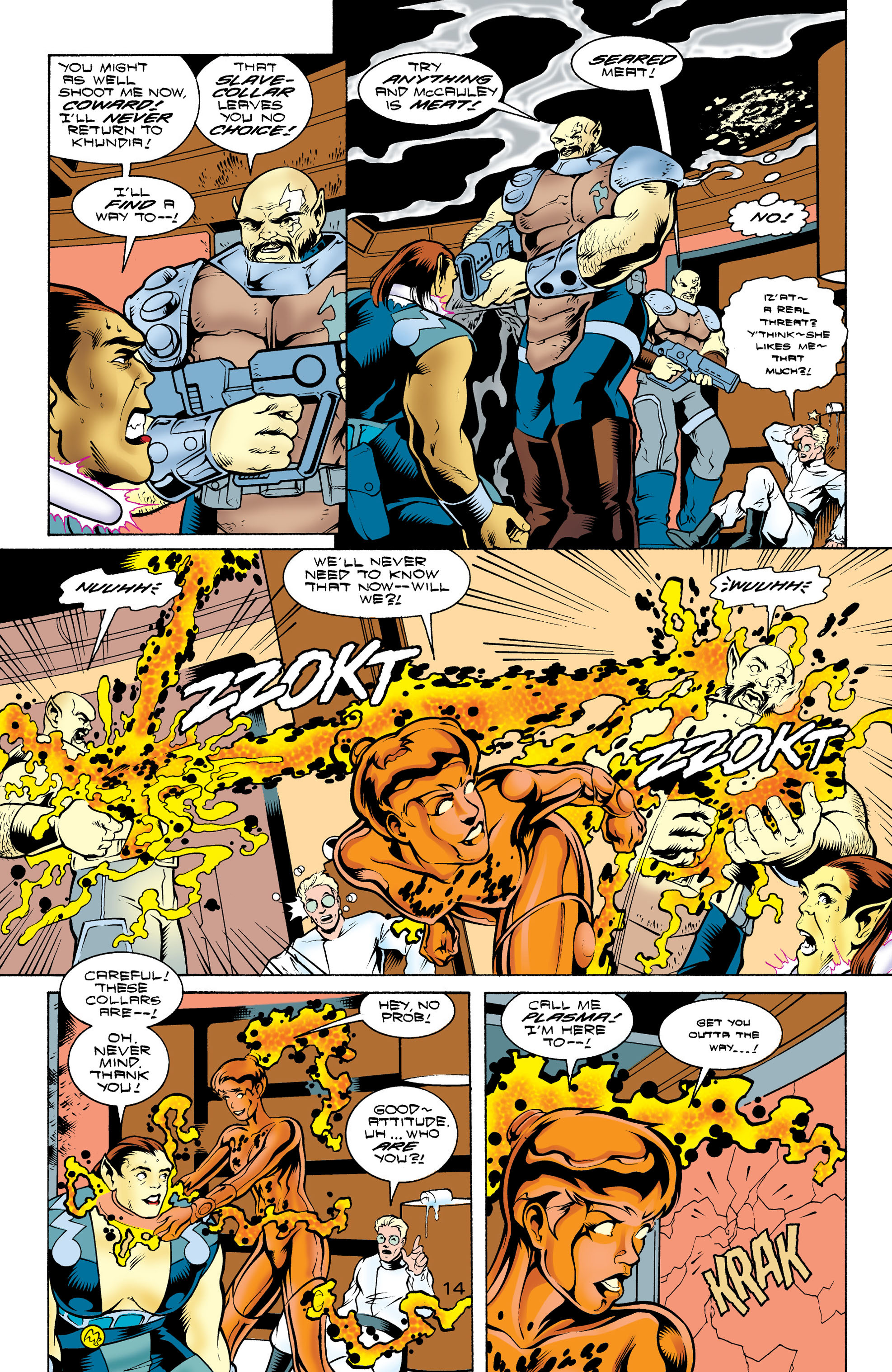 Read online Legionnaires comic -  Issue #69 - 15
