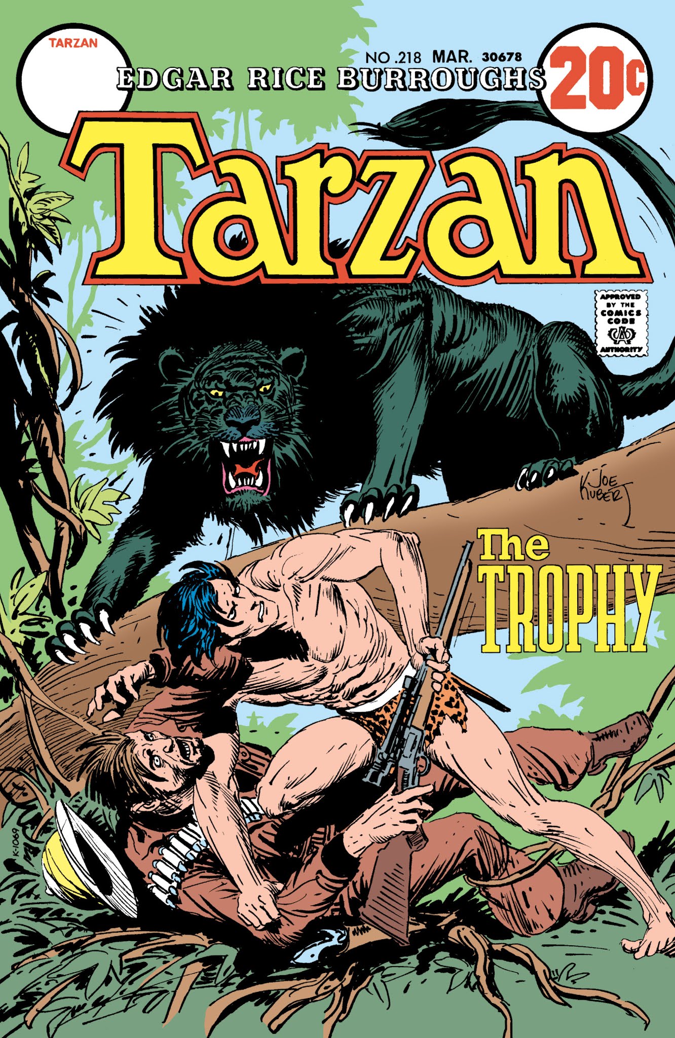 Read online Edgar Rice Burroughs' Tarzan The Joe Kubert Years comic -  Issue # TPB 2 (Part 1) - 68
