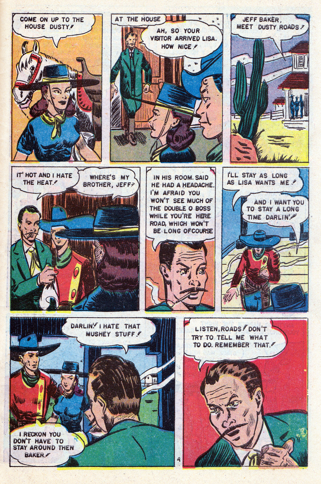 Read online Cowboy Western Comics (1948) comic -  Issue #18 - 27