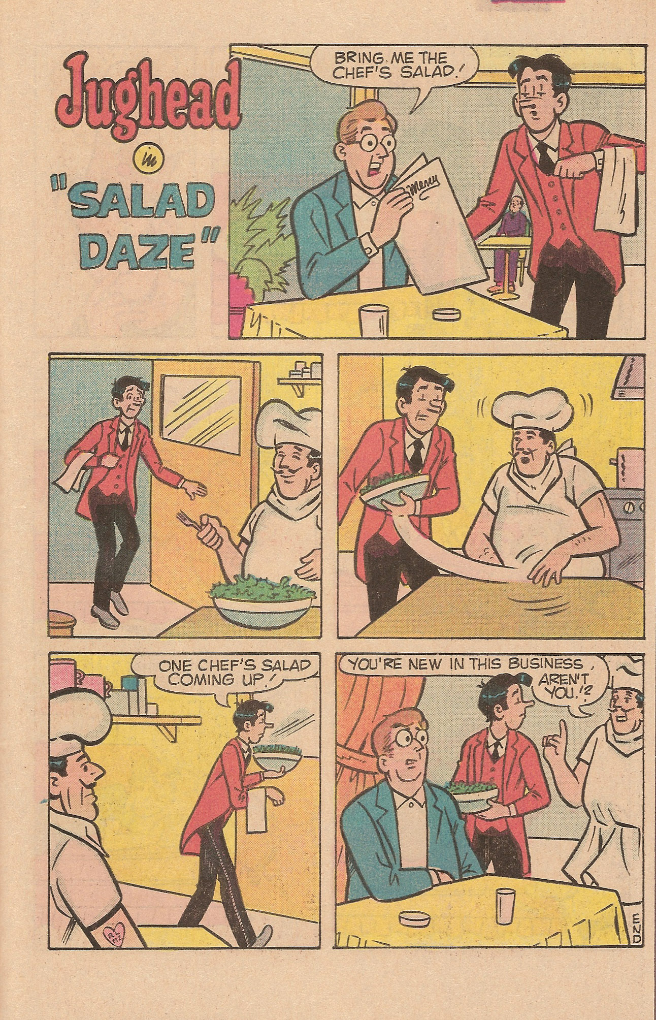 Read online Jughead's Jokes comic -  Issue #77 - 31