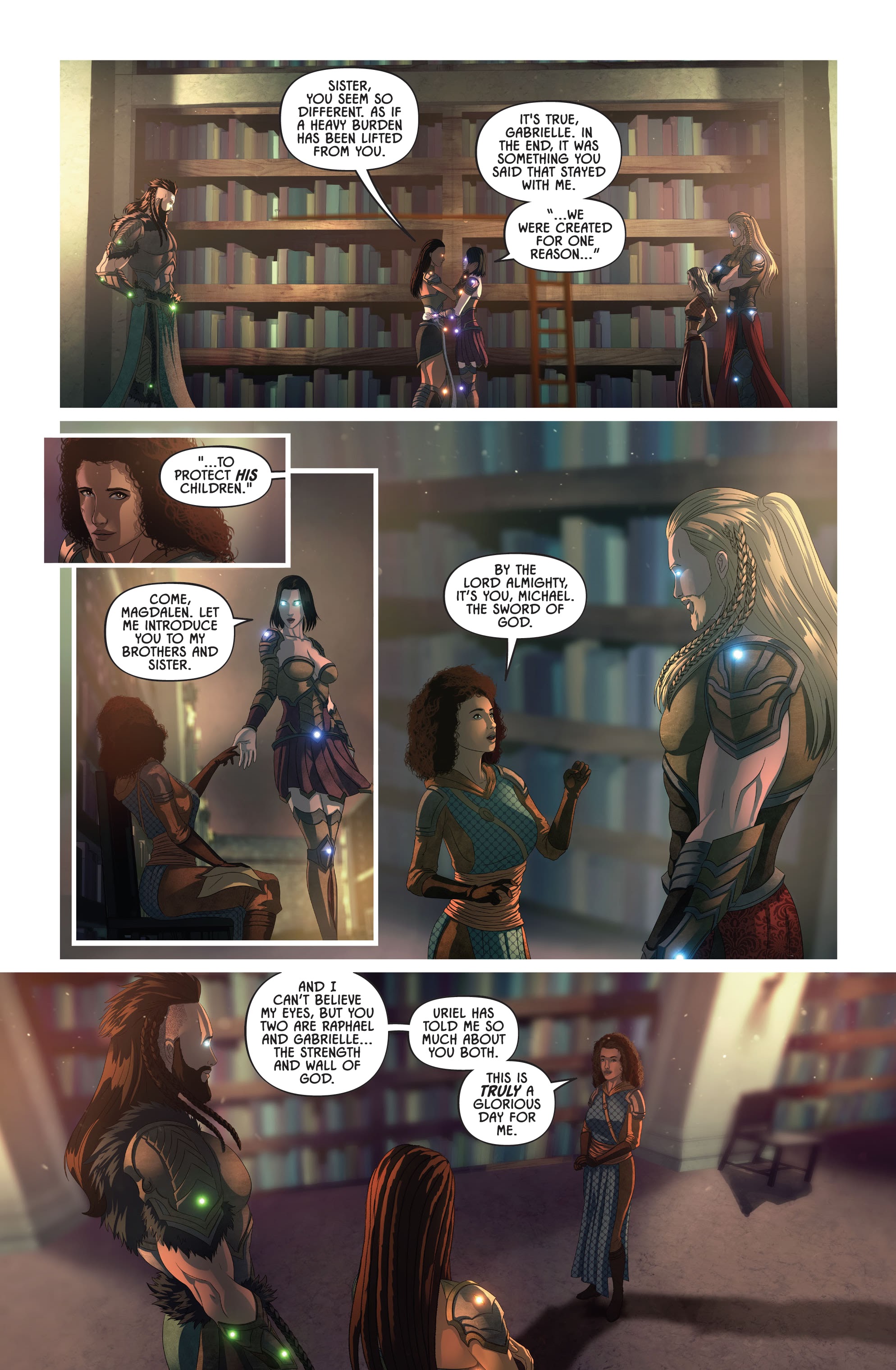 Read online Knights of the Golden Sun comic -  Issue #9 - 8