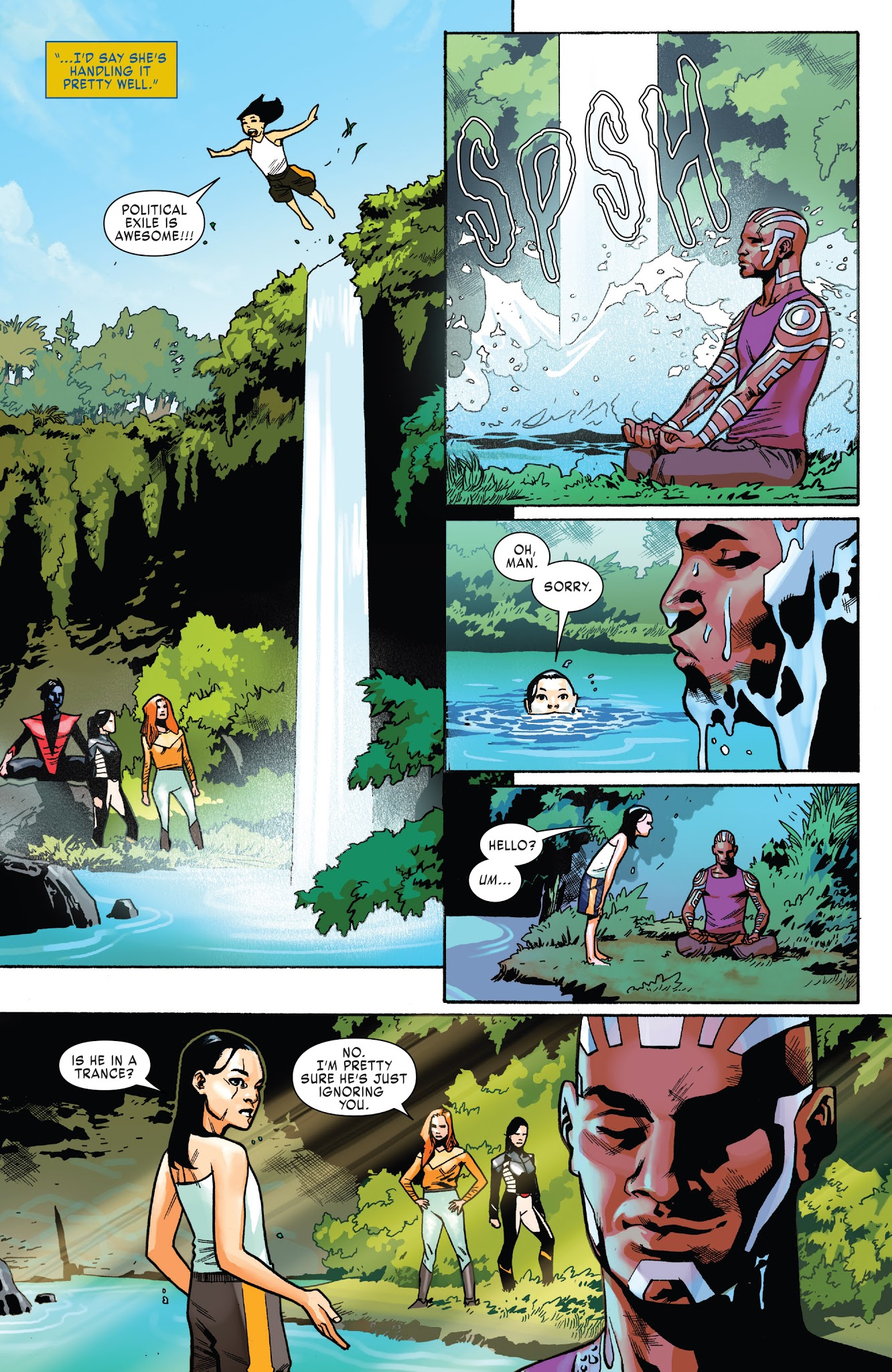 Read online X-Men: Red comic -  Issue #2 - 7