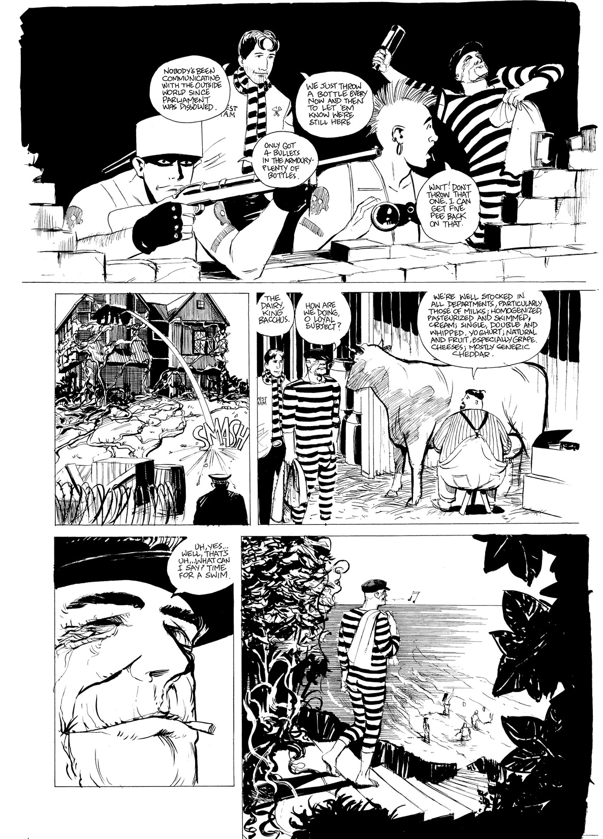 Read online Eddie Campbell's Bacchus comic -  Issue # TPB 5 - 92