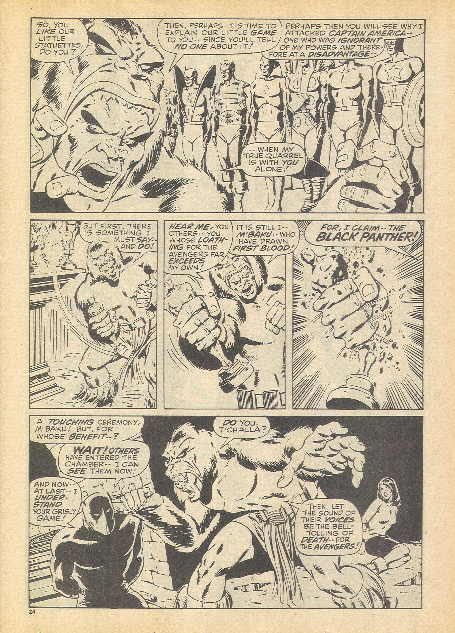 Read online The Avengers (1973) comic -  Issue #121 - 23