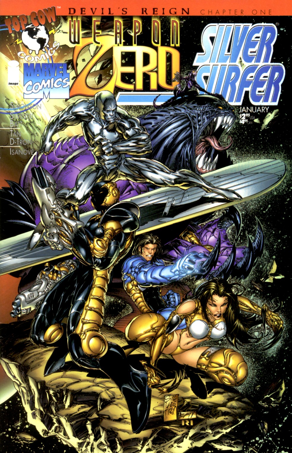 Read online Weapon Zero/Silver Surfer comic -  Issue # Full - 1