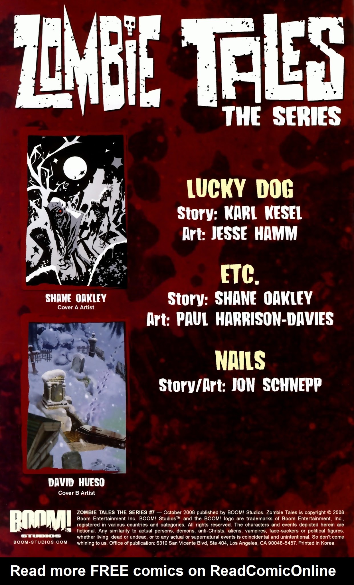 Read online Zombie Tales: The Series comic -  Issue #7 - 2
