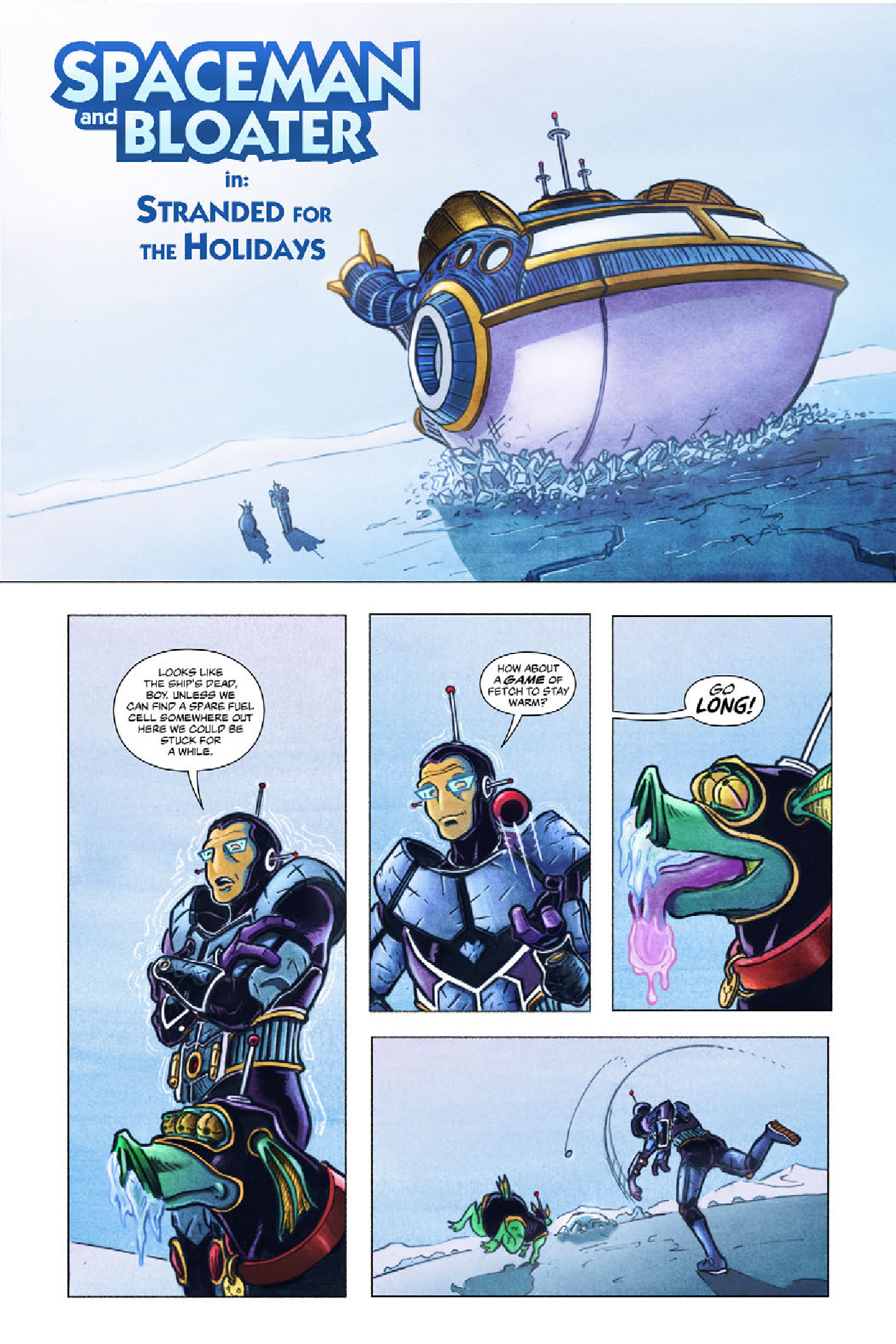 Read online Spaceman and Bloater comic -  Issue #1 - 35