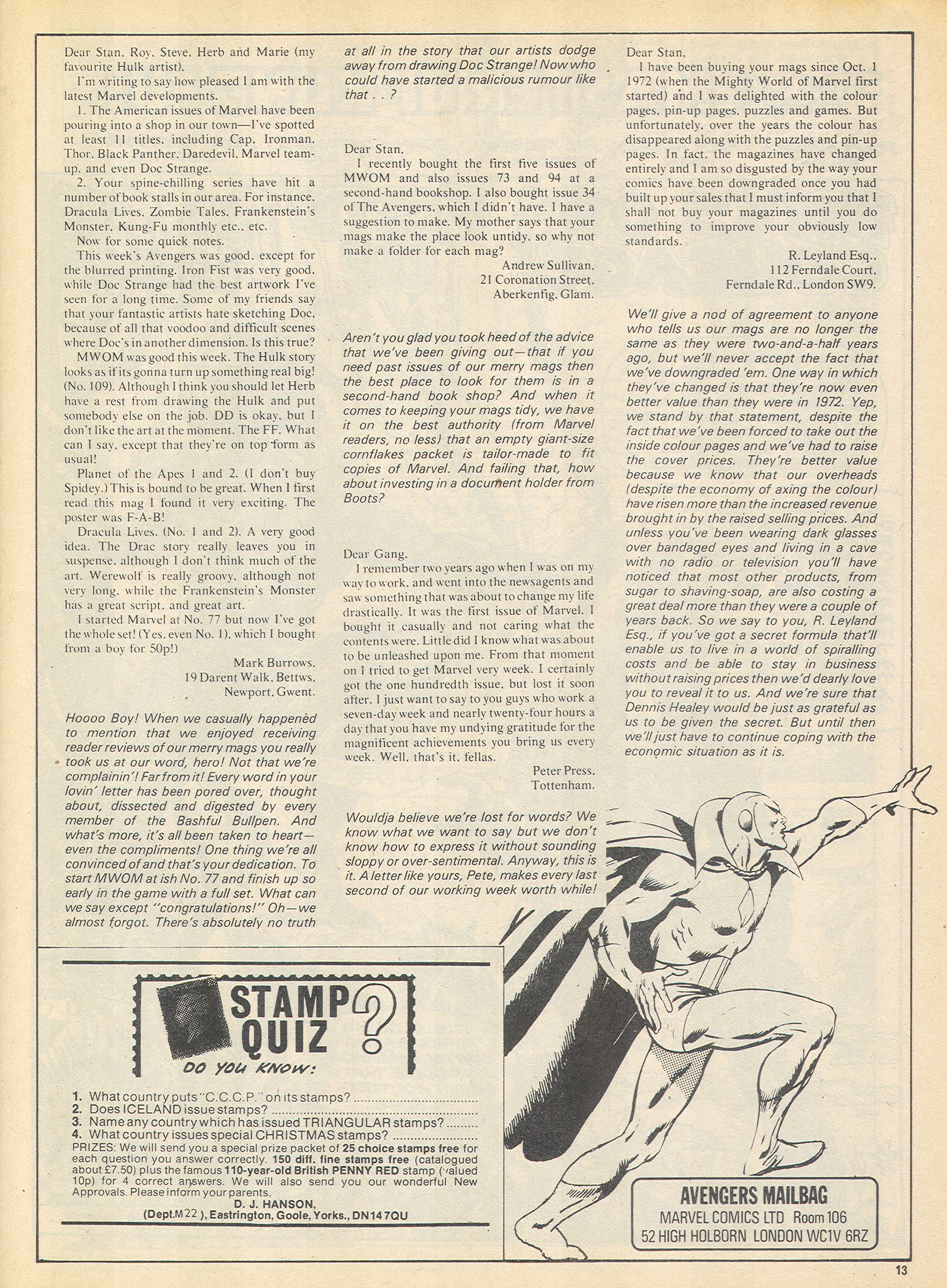 Read online The Avengers (1973) comic -  Issue #68 - 13