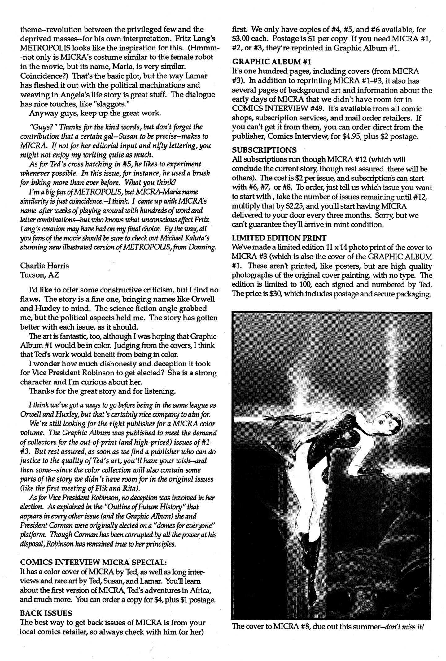 Read online MICRA: Mind Controlled Remote Automaton comic -  Issue #7 - 34