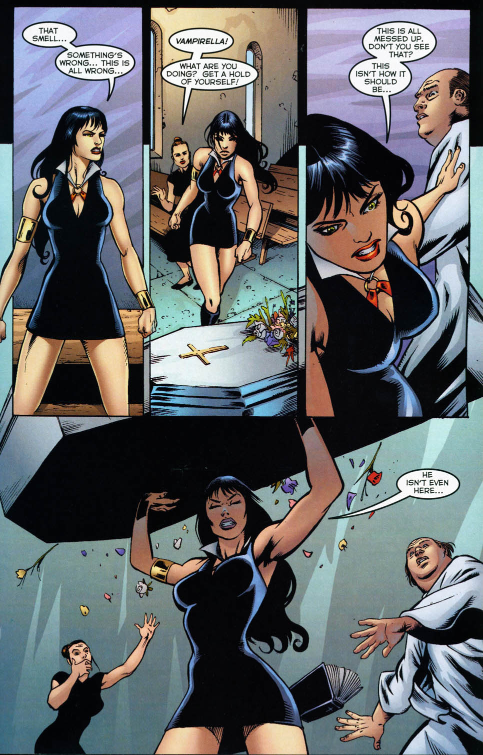 Read online Vampirella (2001) comic -  Issue #19 - 19