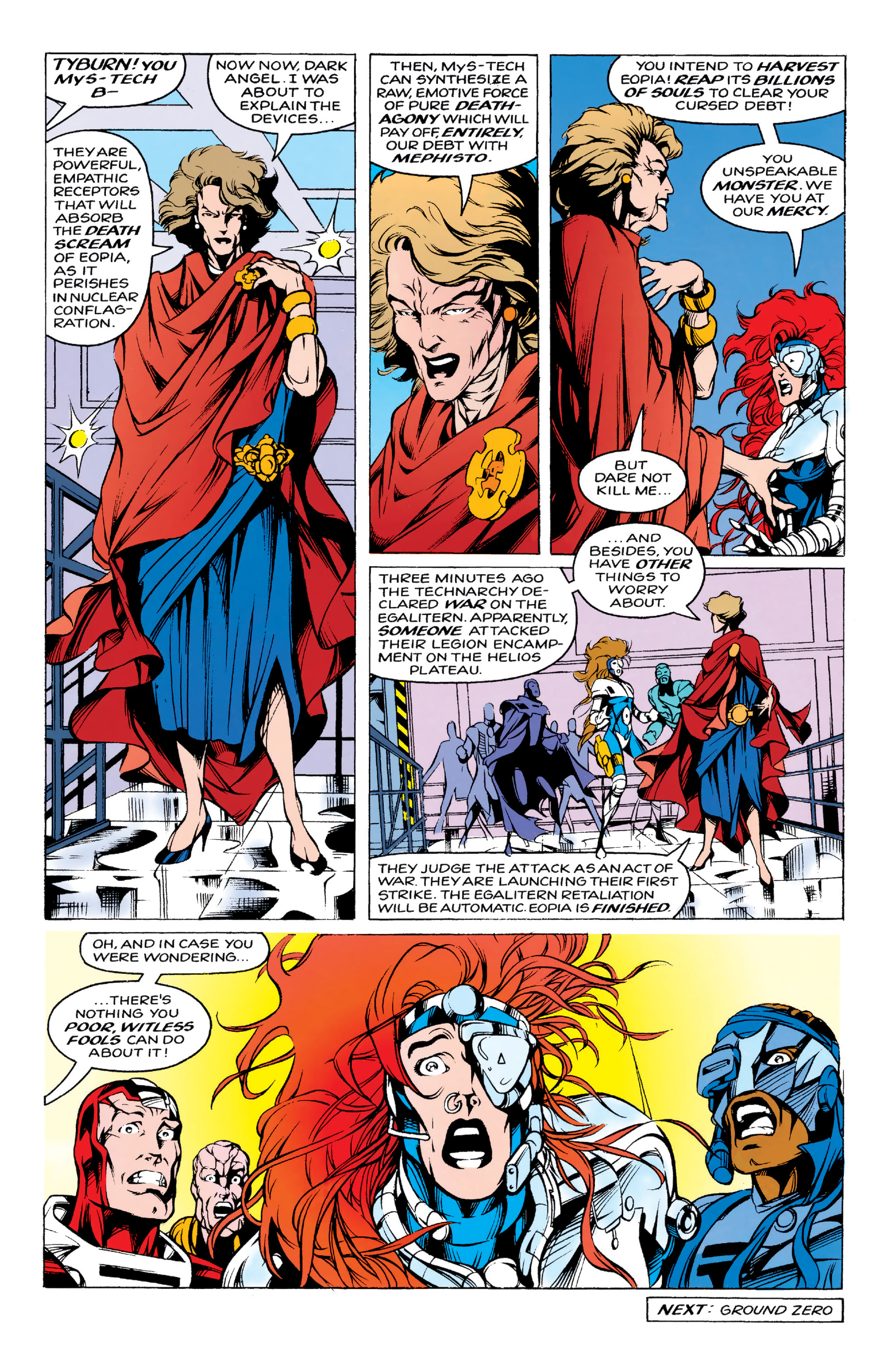 Read online Knights of Pendragon Omnibus comic -  Issue # TPB (Part 10) - 23