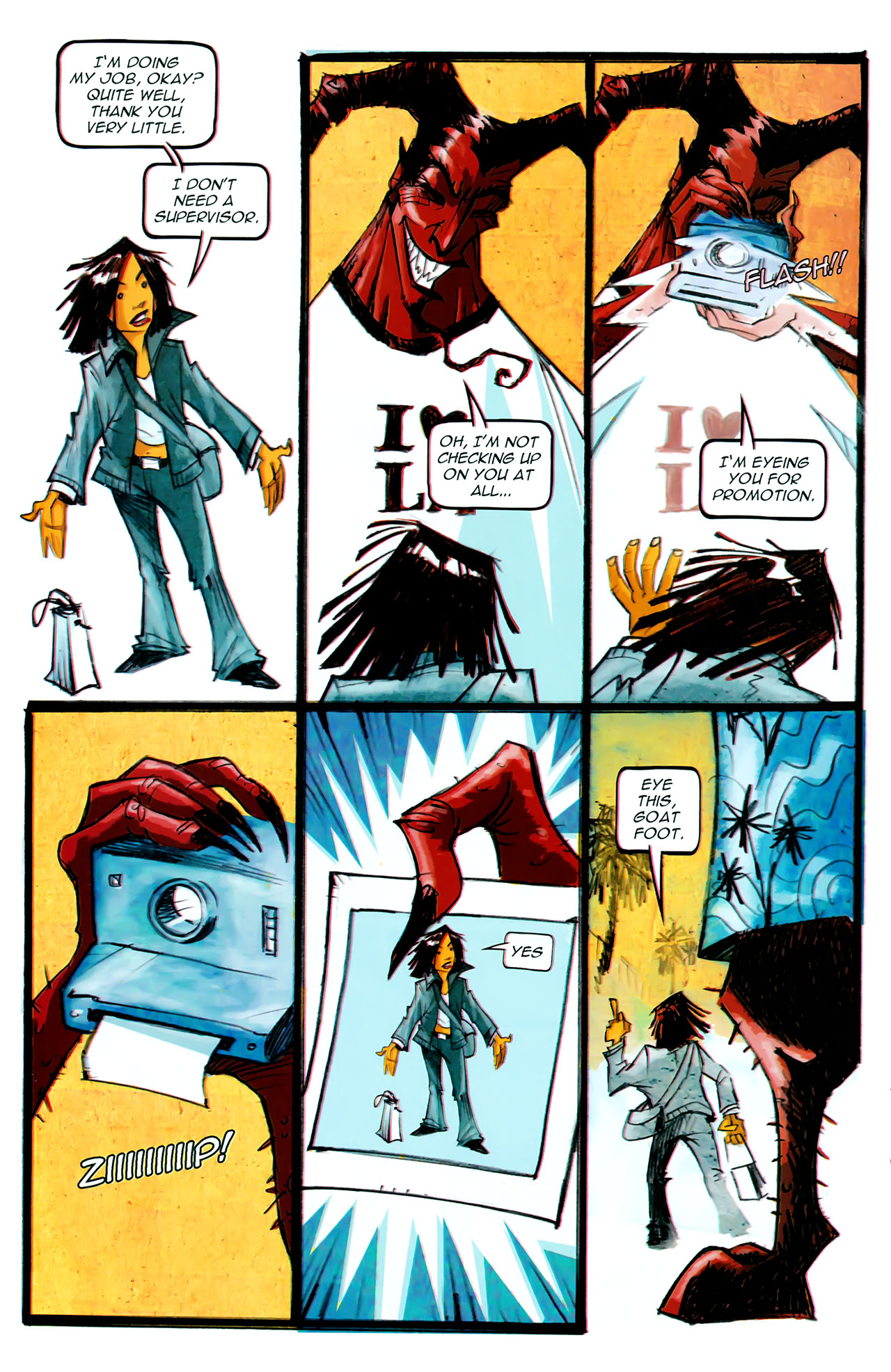 Read online Soul Kiss comic -  Issue #3 - 21