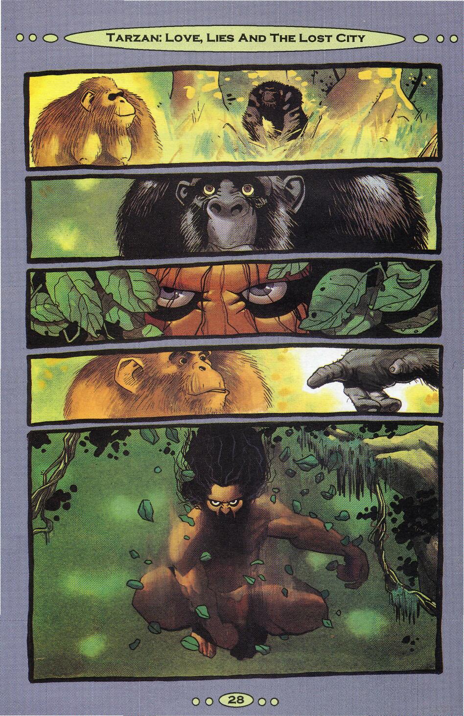 Read online Tarzan the Warrior comic -  Issue #4 - 30