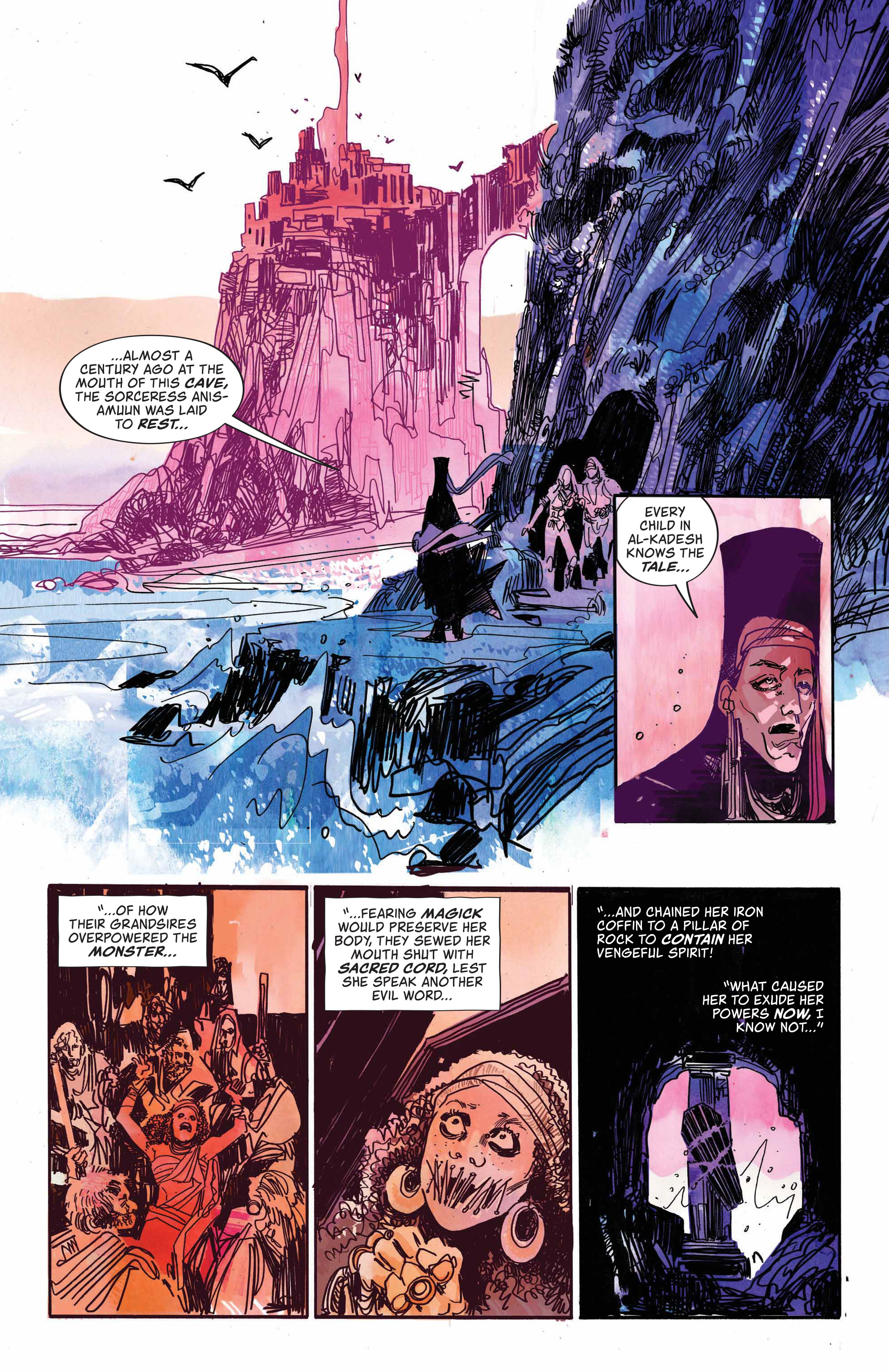 Read online Black Beth: Vengeance be thy name comic -  Issue # TPB - 53