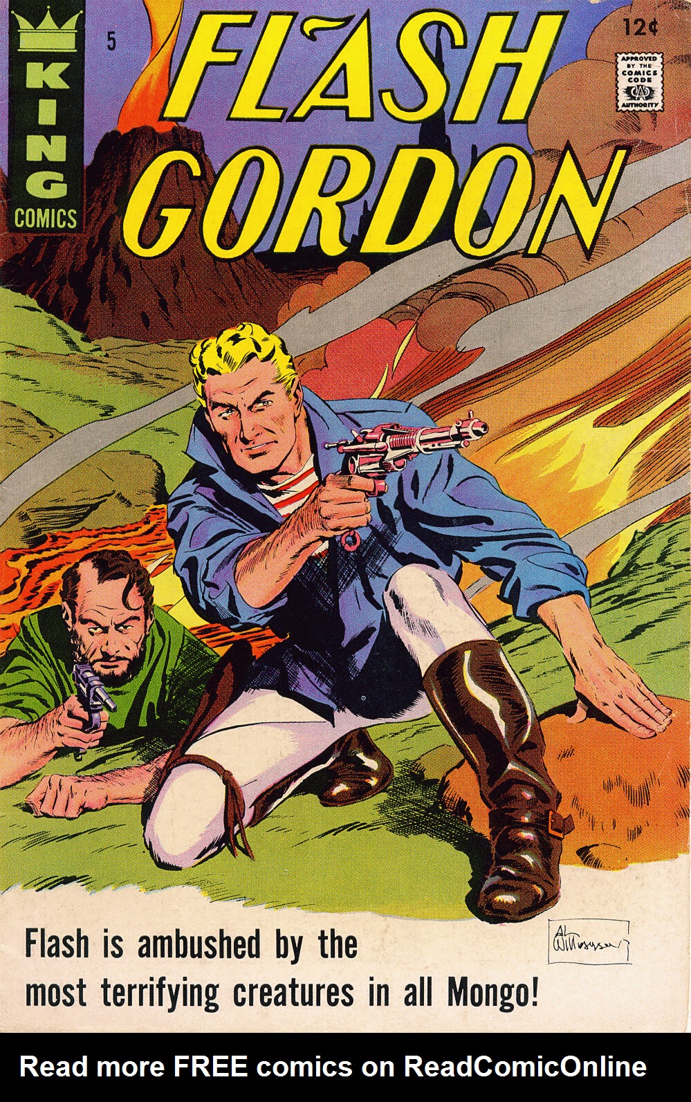 Read online Flash Gordon (1966) comic -  Issue #5 - 1