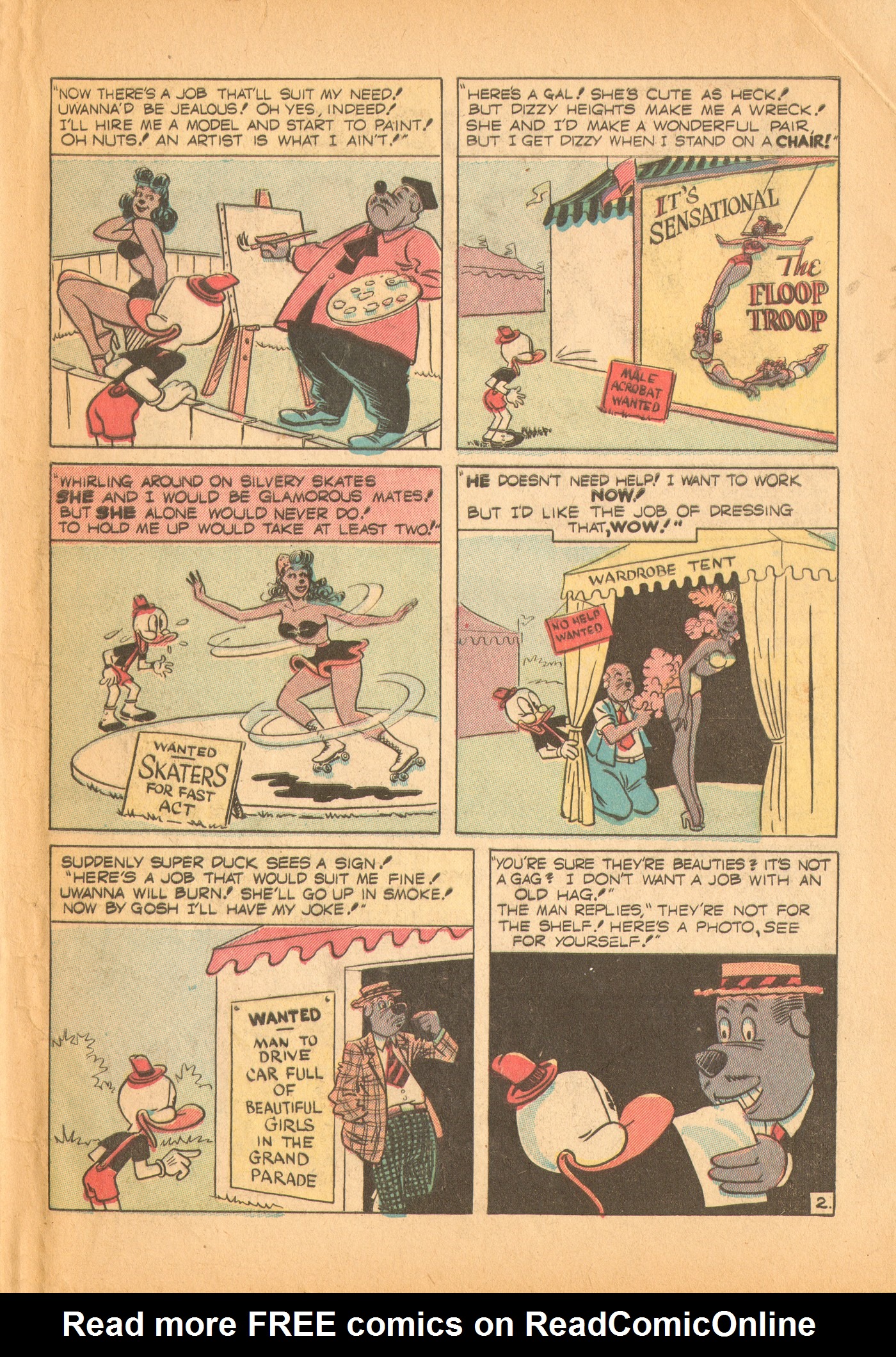 Read online Super Duck Comics comic -  Issue #33 - 47