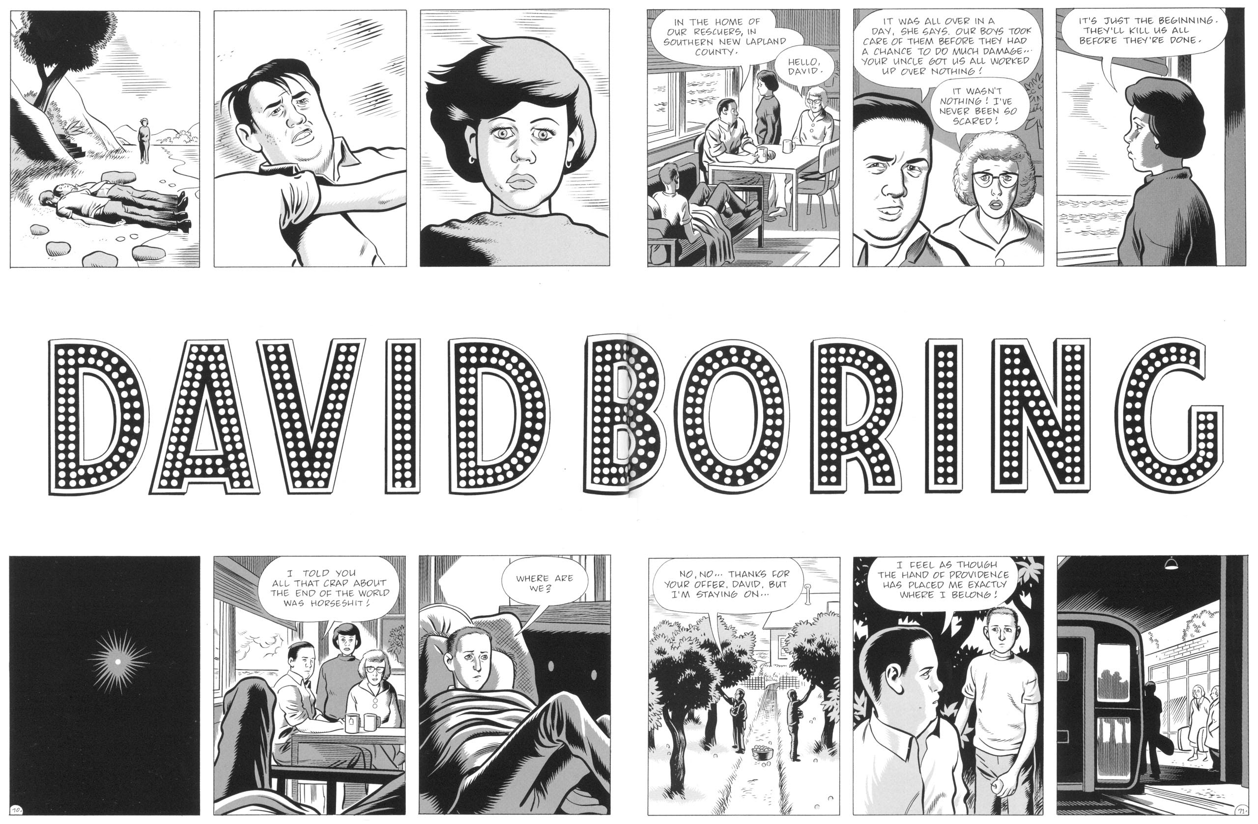 Read online David Boring comic -  Issue # TPB - 81