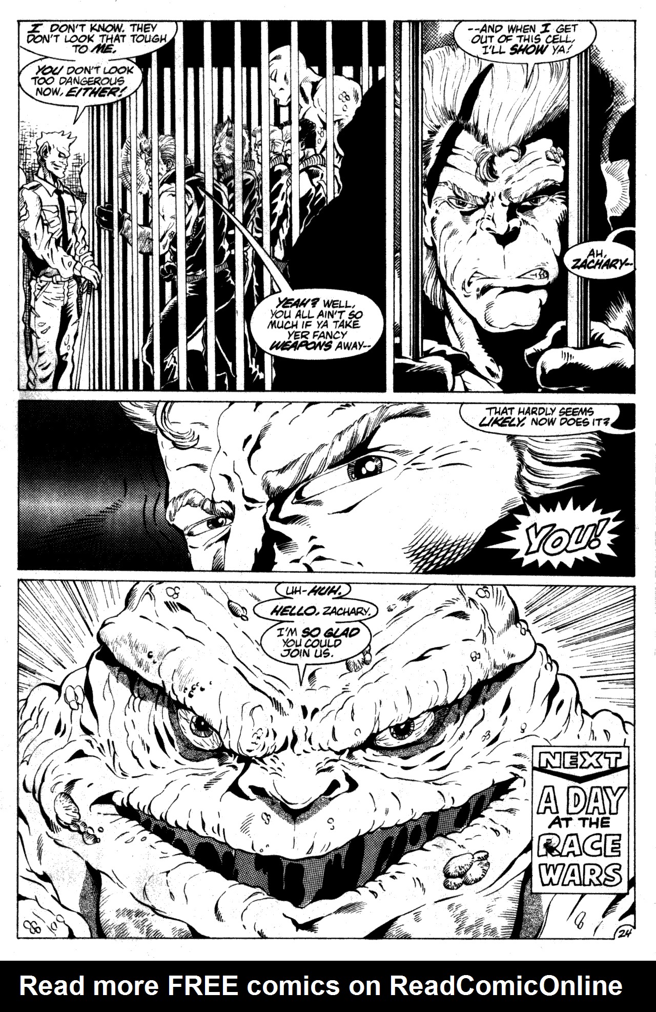Read online Ex-Mutants (1986) comic -  Issue #7 - 30