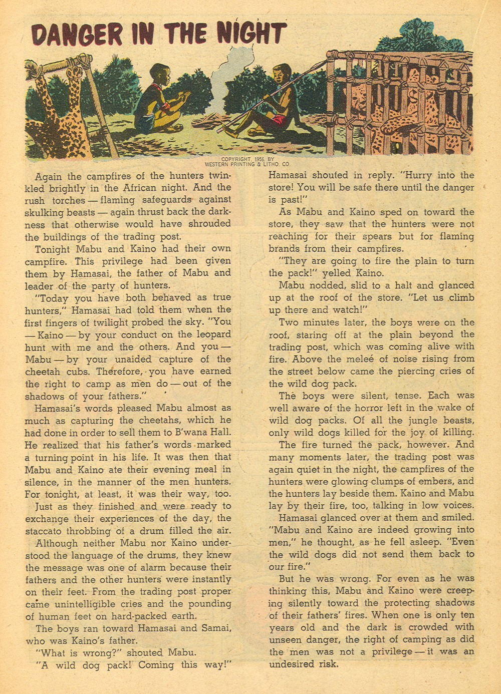 Read online Tarzan (1948) comic -  Issue #77 - 18