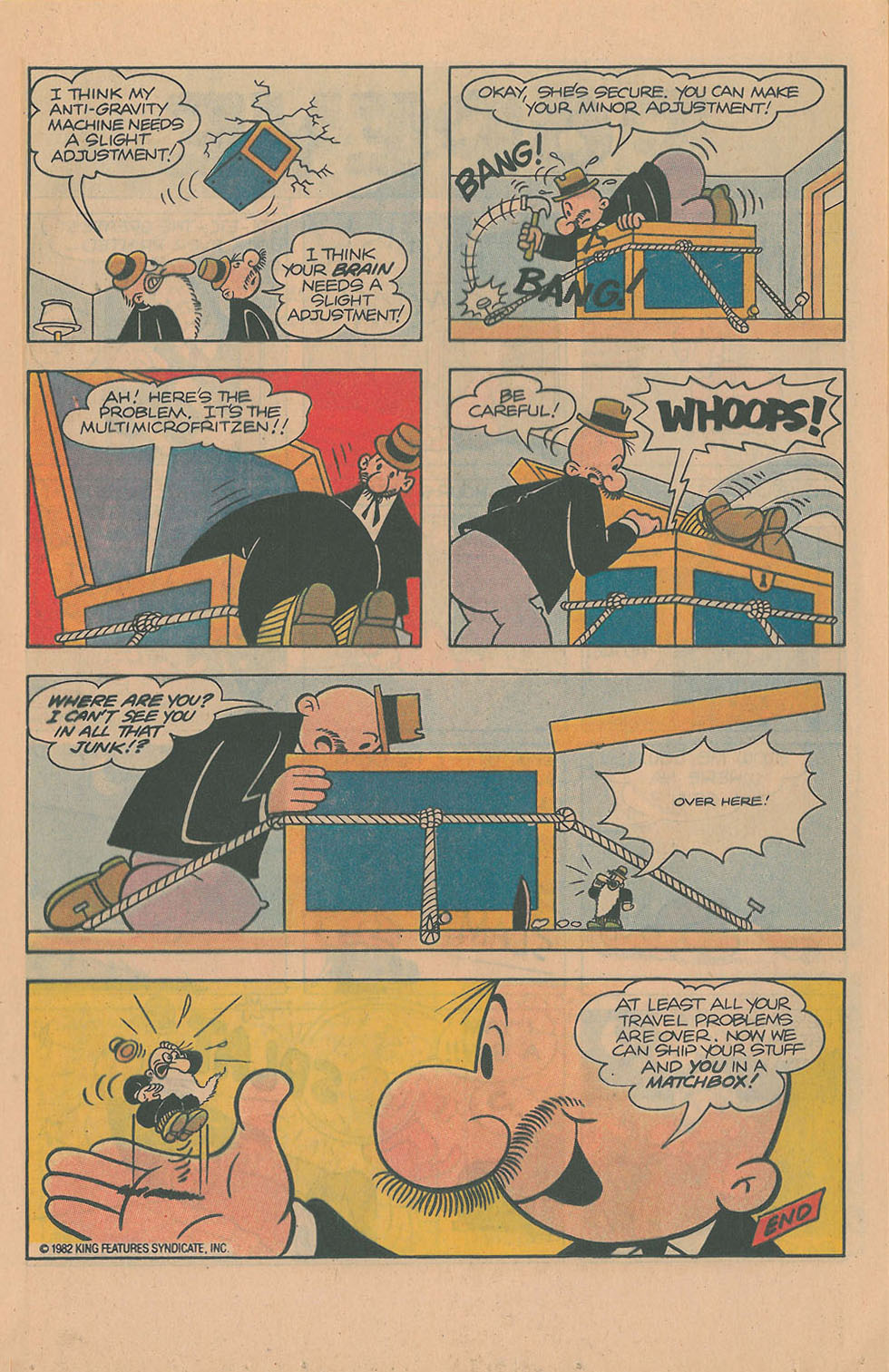Read online Popeye (1948) comic -  Issue #171 - 17